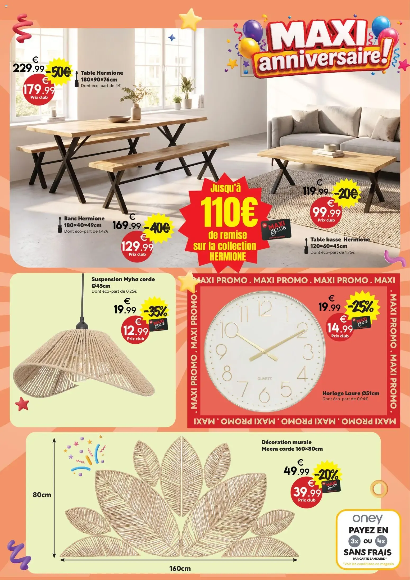 Maxi Bazar - Brochure anniversaire à partir du 02/09/2026 - promo en ligne du 2 septembre au 27 septembre 2026 - Catalogue page 6