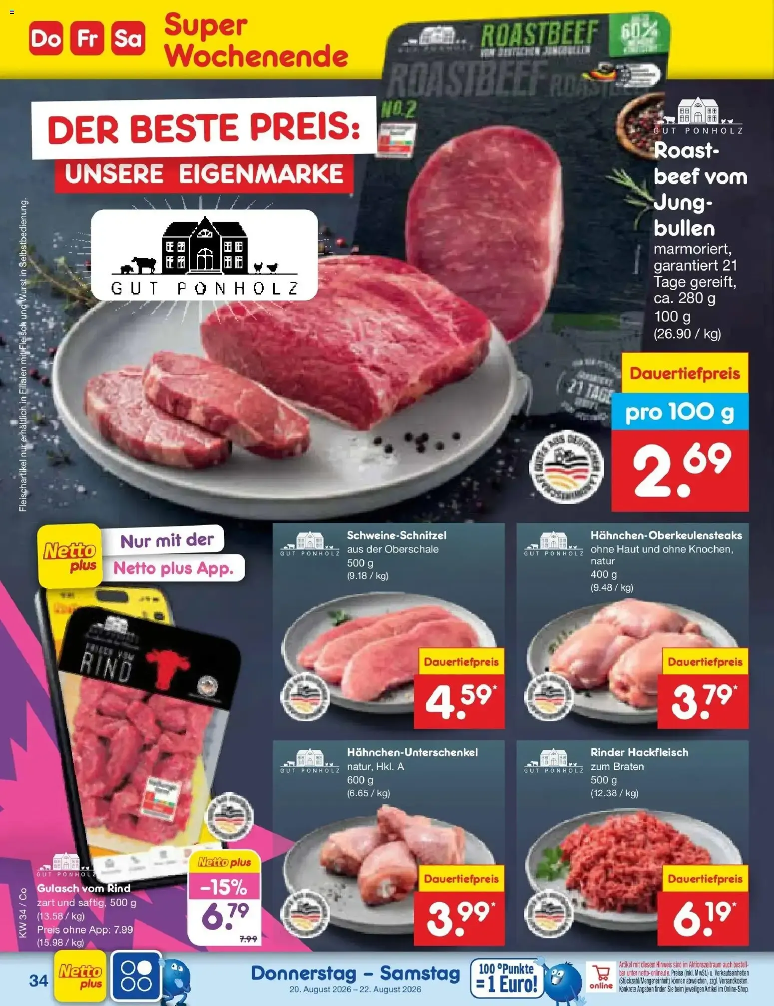 Netto Marken-Discount Prospekt Bitterfeld-Wolfen (ab 17.08.2026) » Angebote von 17. August bis 22. August 2026 - Prospekt seite 52