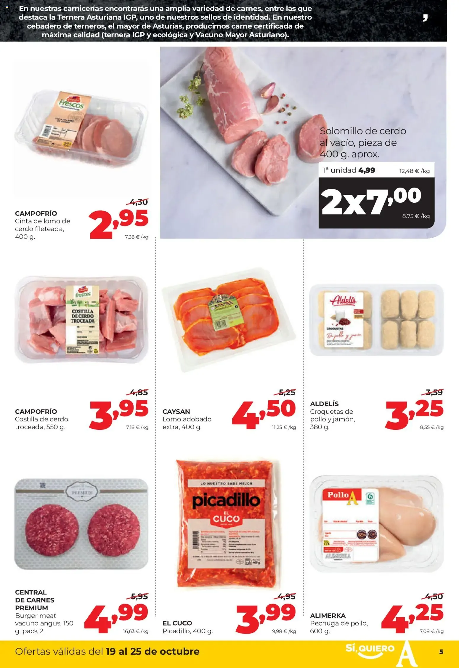 Catálogo de Alimerka folleto Castilla y León del 19/10/2026 | Catálogo 19 de octubre al 25 de octubre 2026 - Página 5