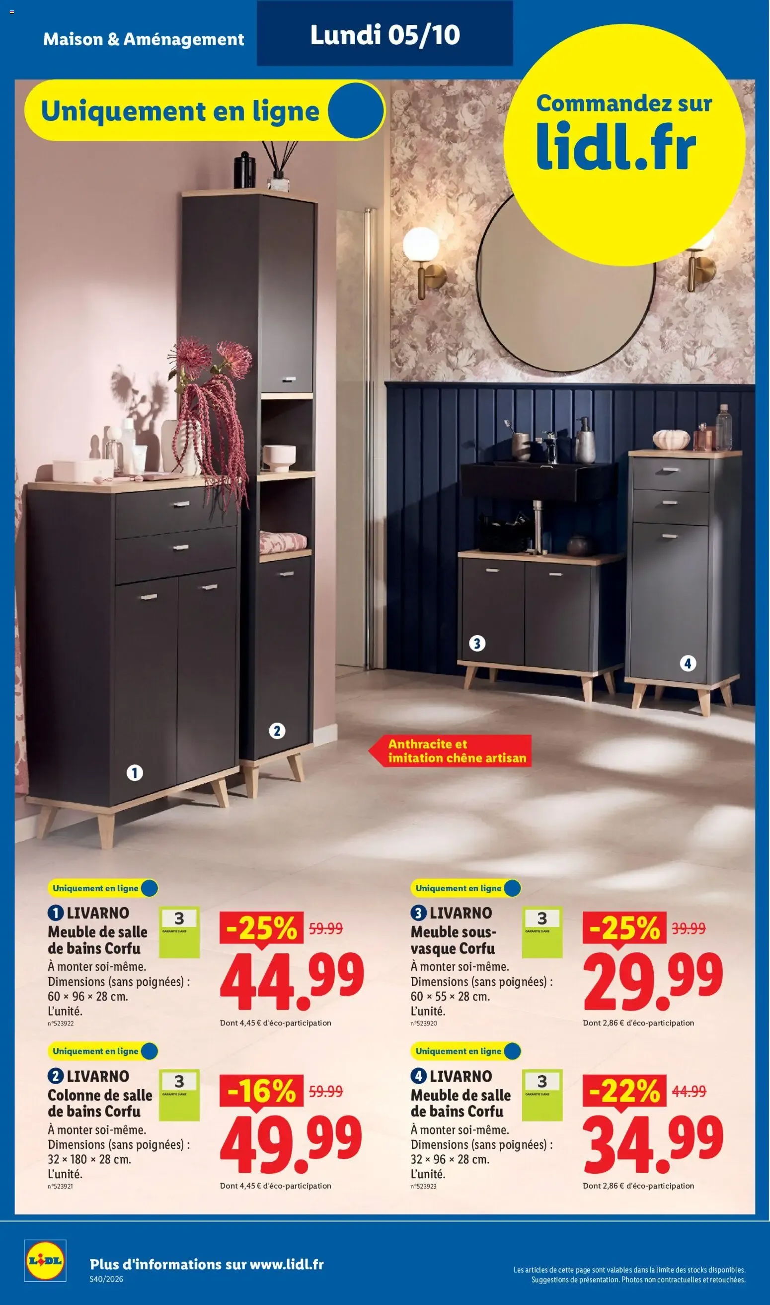 Catalogue LIDL du 01/10/2026 | Promo prospectus en ligne du 1 octobre au 7 octobre 2026 - Catalogue page 46
