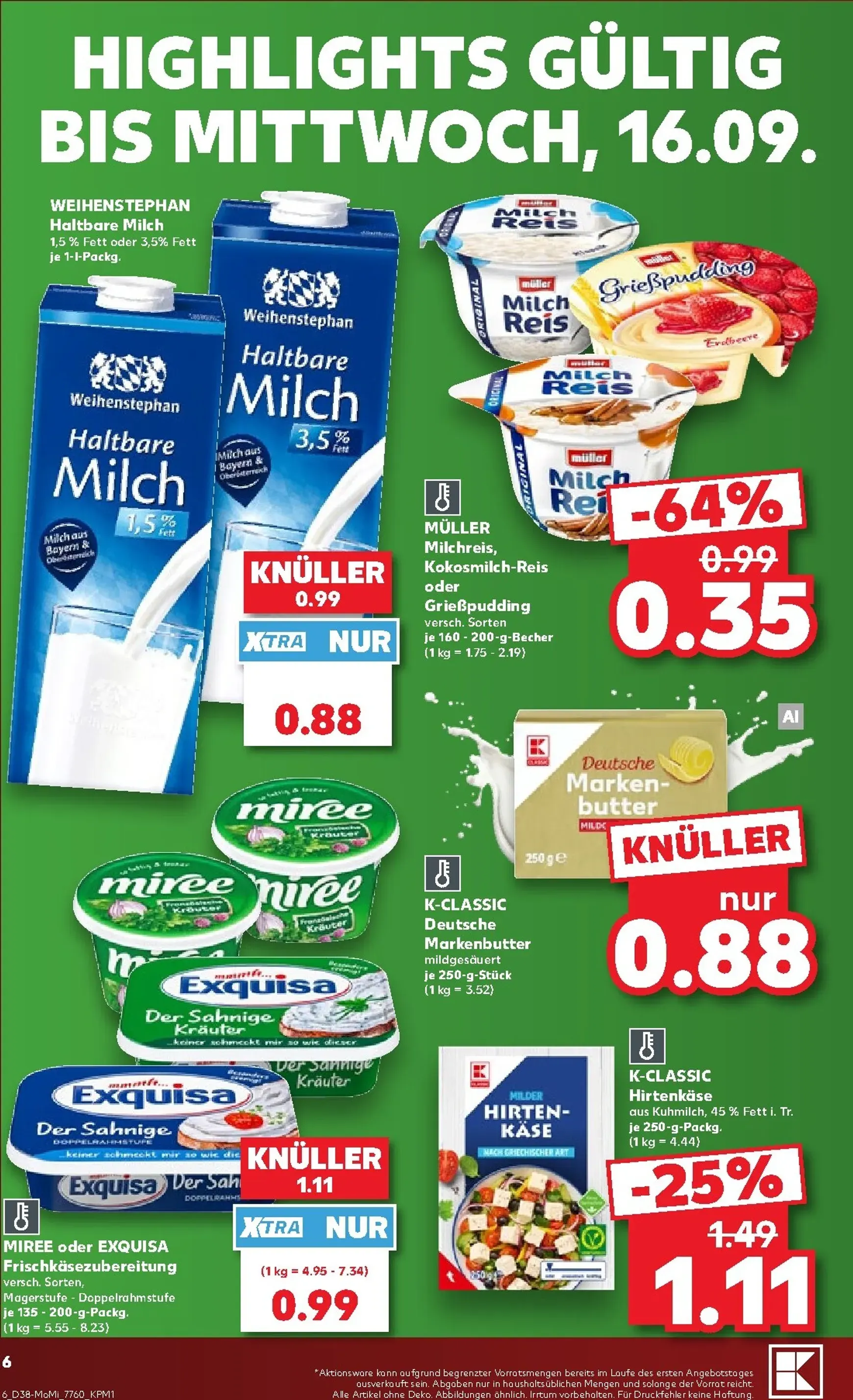 Kaufland Prospekt nächste Woche – von Montag 14.09.2026 bis Mittwoch 16.09.2026 von 14. September bis 16. September 2026 - Prospekt seite 6