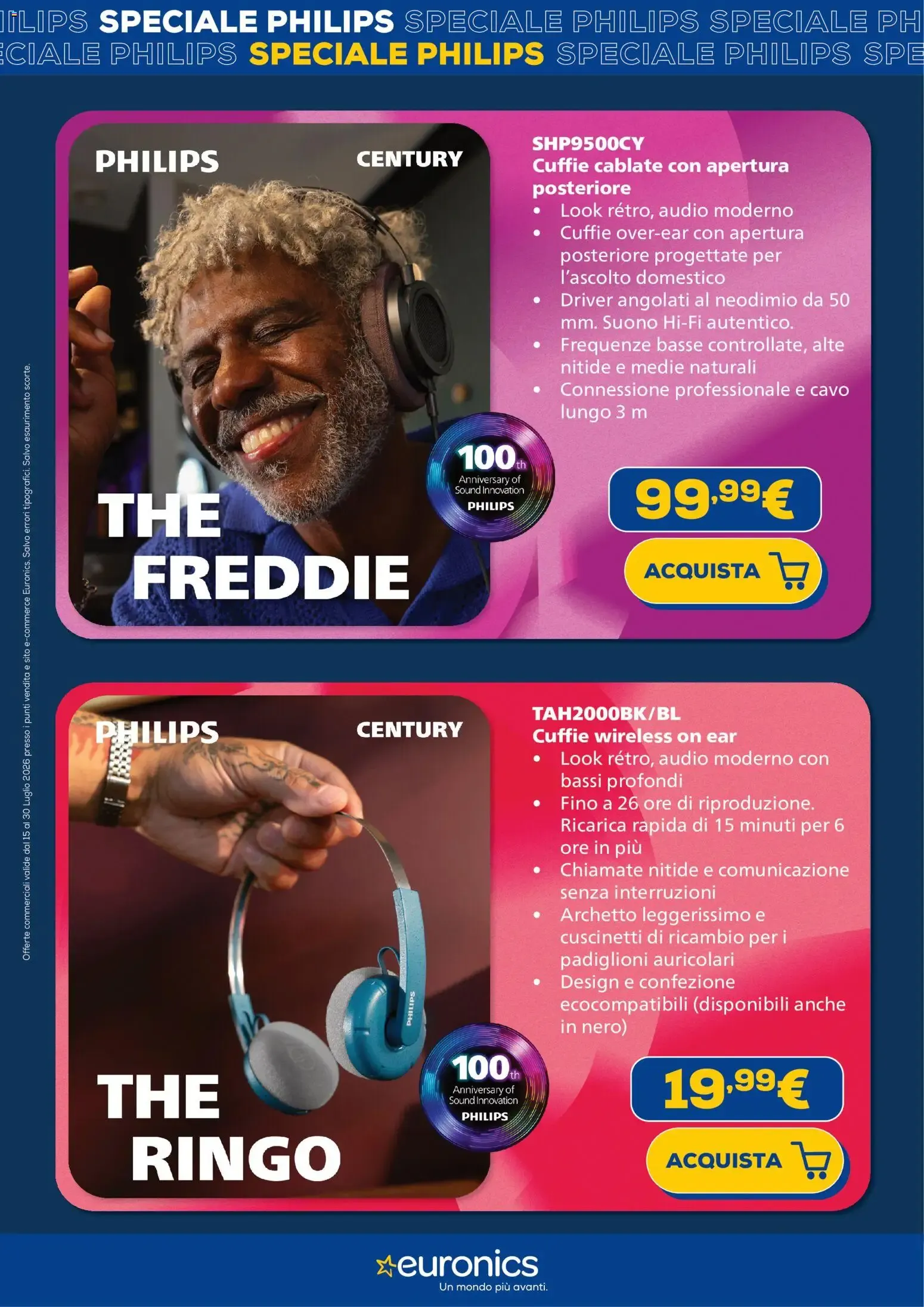Nuovo Euronics volantino Philips dal 15/07/2026 > offerte anteprima 🛍️ da 15 luglio a 30 luglio di 2026 - Pagina del volantino 8