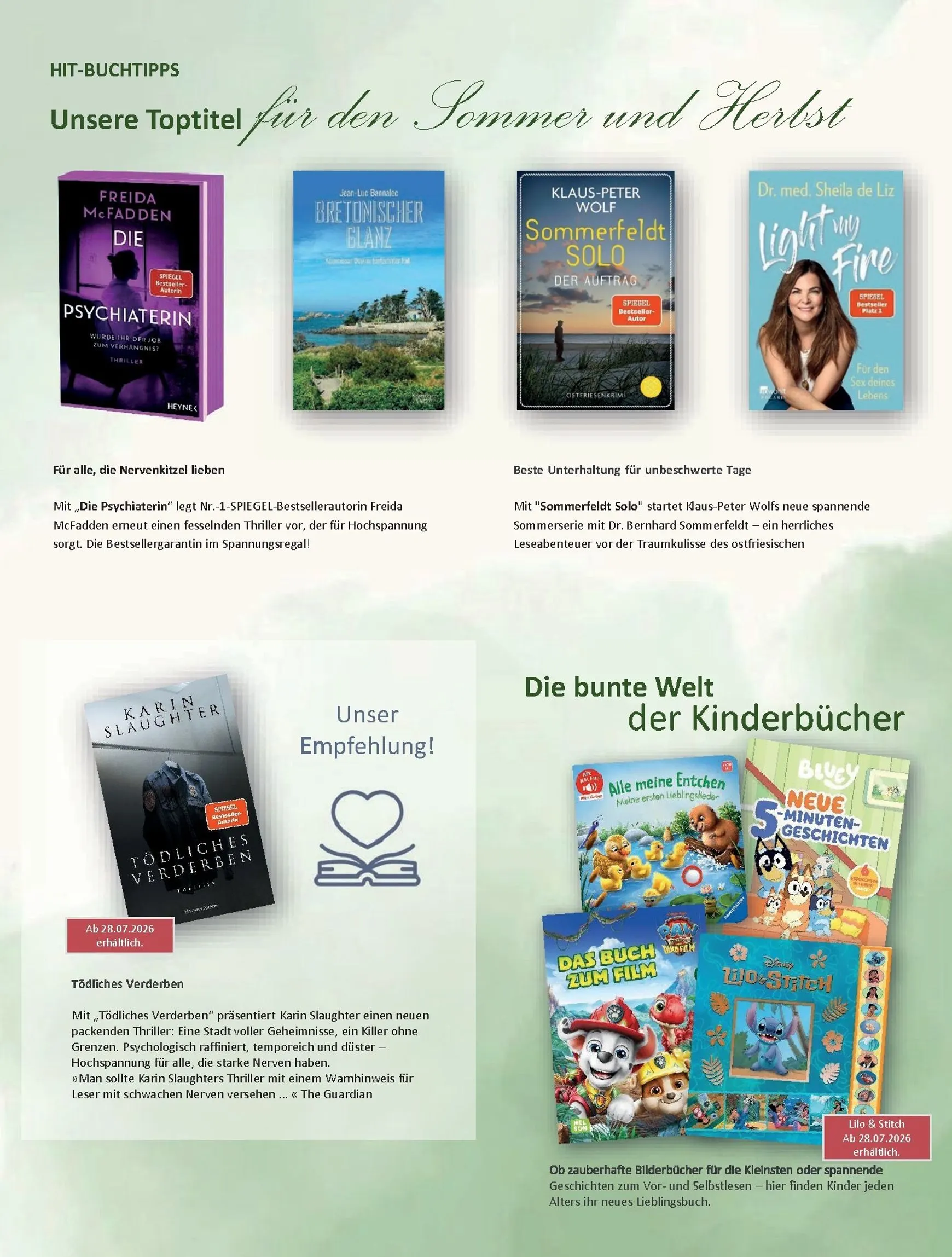 pures Leben - Das Hit Magazin von 1. Juli bis 30. September 2026 - Prospekt seite 6