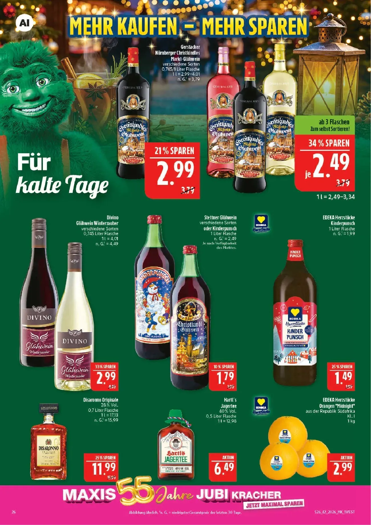 Marktkauf Prospekt – von Montag 12.10.2026 bis Samstag 17.10.2026 von 12. Oktober bis 17. Oktober 2026 - Prospekt seite 26