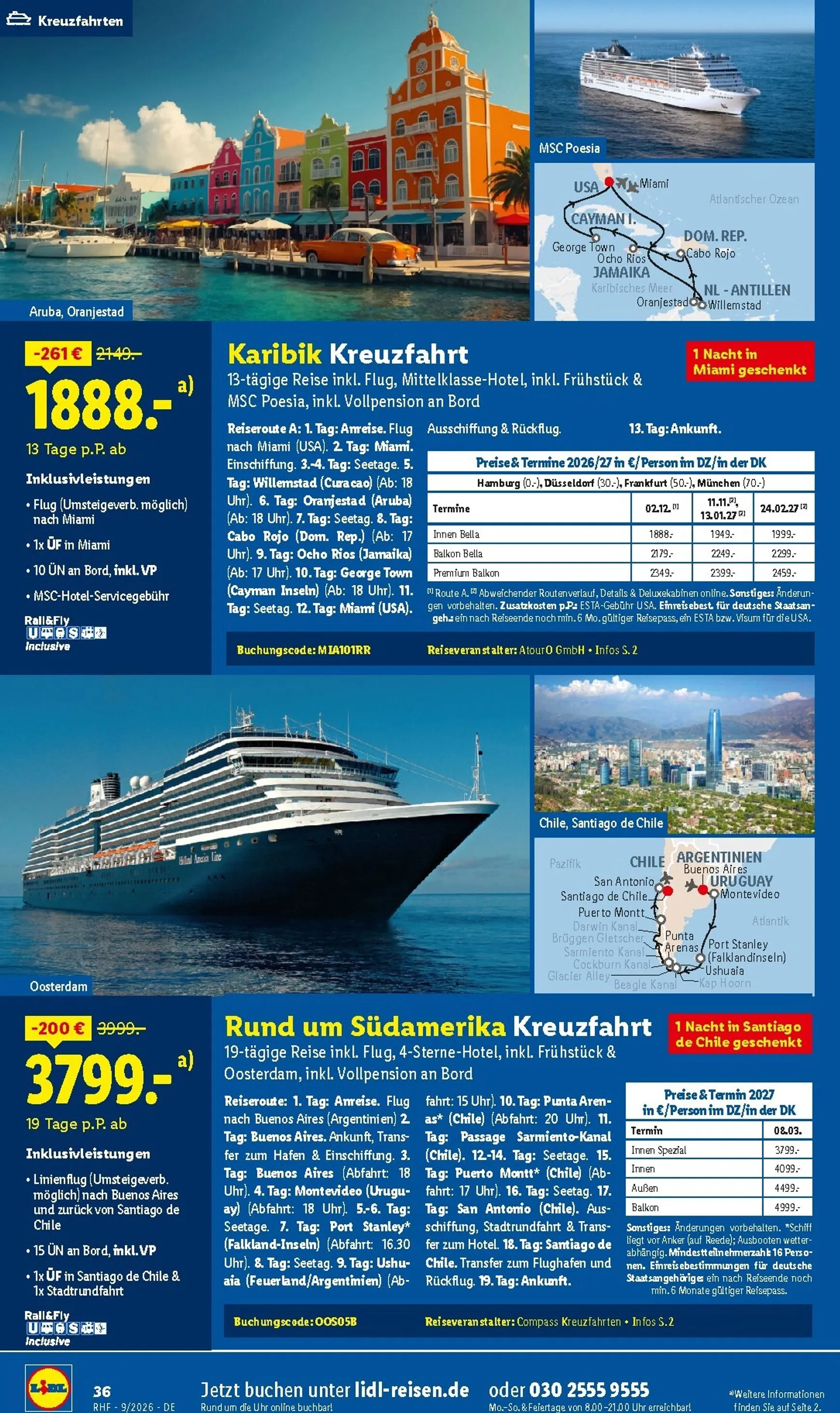 Jetzt den Sommer verlängern von 29. August bis 30. September 2026 - Prospekt seite 36