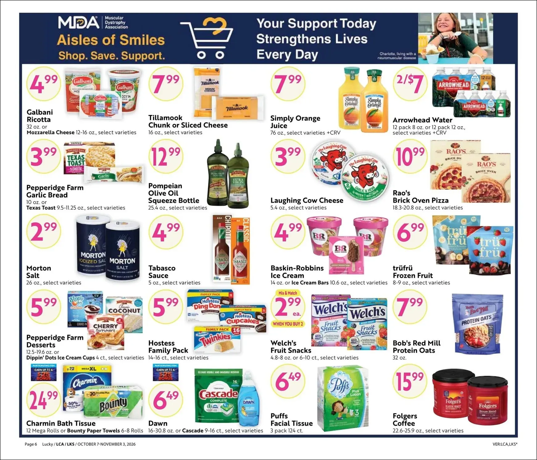 Weekly ad Current Lucky - Steals & Deals leaflet valid from Wednesday 10/07/2026 to Tuesday 11/03/2026 from October 7 to November 3 2026 - Page 6
