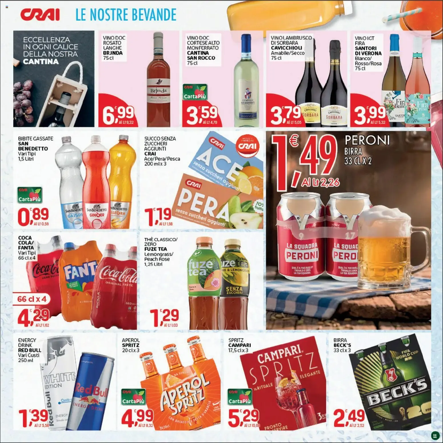 CRAI Offerte Bollenti da 6 agosto a 19 agosto di 2026 - Pagina del volantino 11
