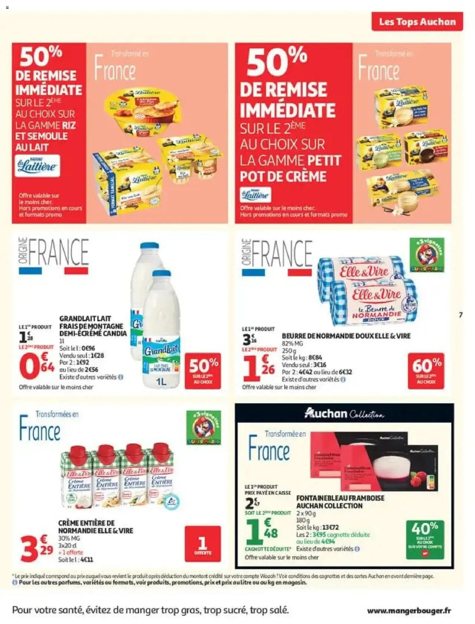 Auchan Tops rentrée supers à partir du 01/09/2026 - promo en ligne du 1 septembre au 12 septembre 2026 - Catalogue page 7