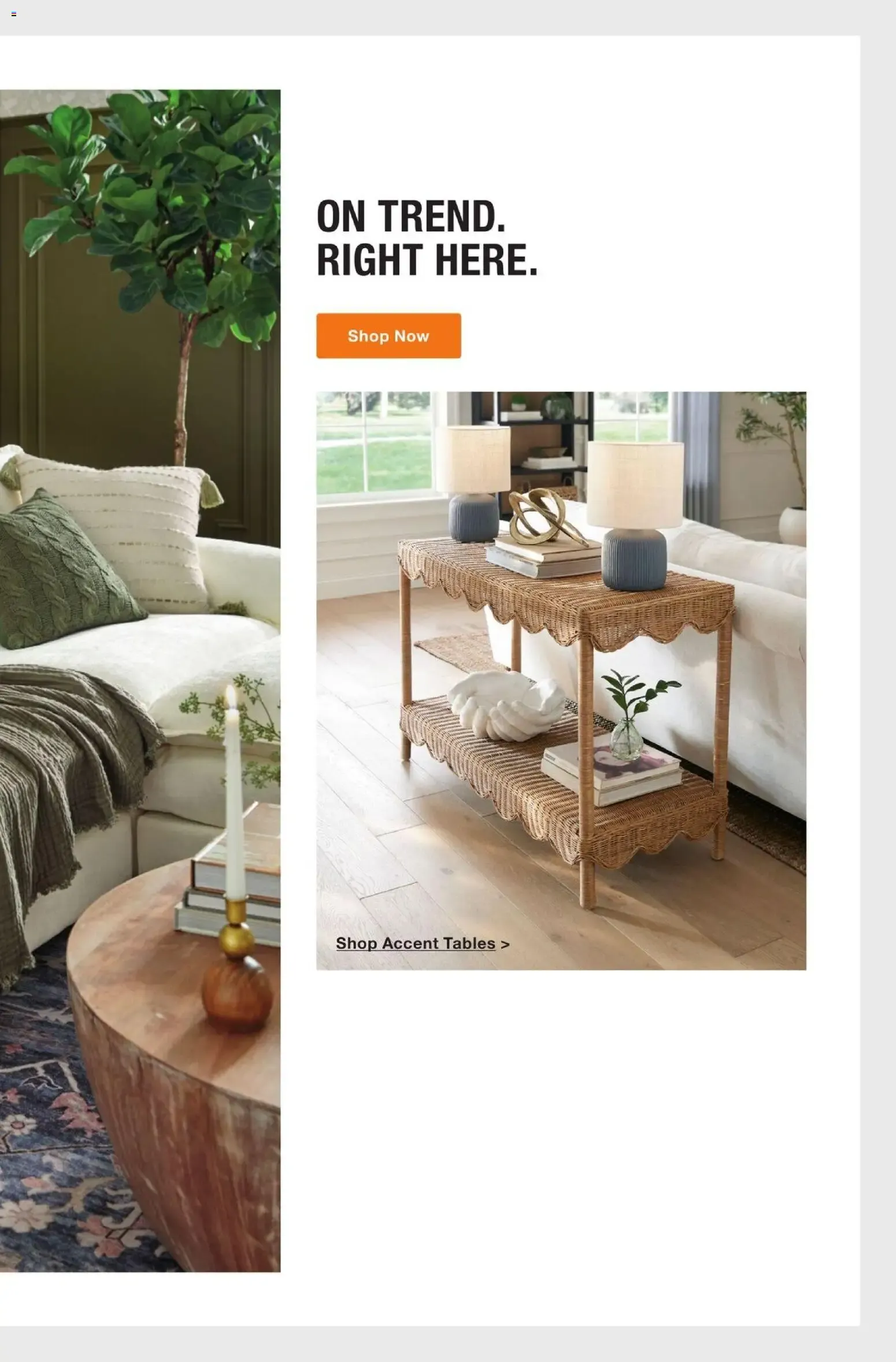Weekly ad Home Depot - Curated & Comfortable - Hasta 30% de descuento en muebles y decoración from September 8 to October 25 2026 - Page 41