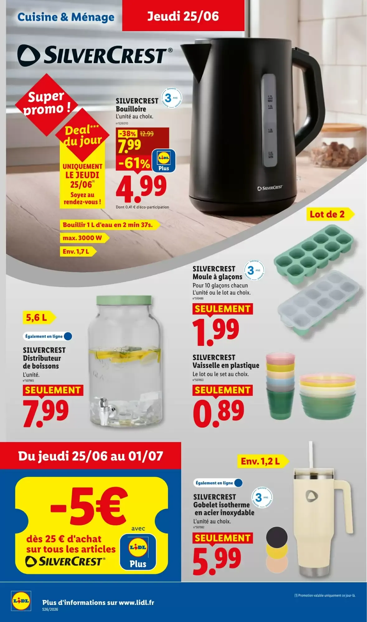 Lidl - Supportez les Bleus! Crivit x Olivier Giroud du 25 juin au 1 juillet 2026 - Catalogue page 32