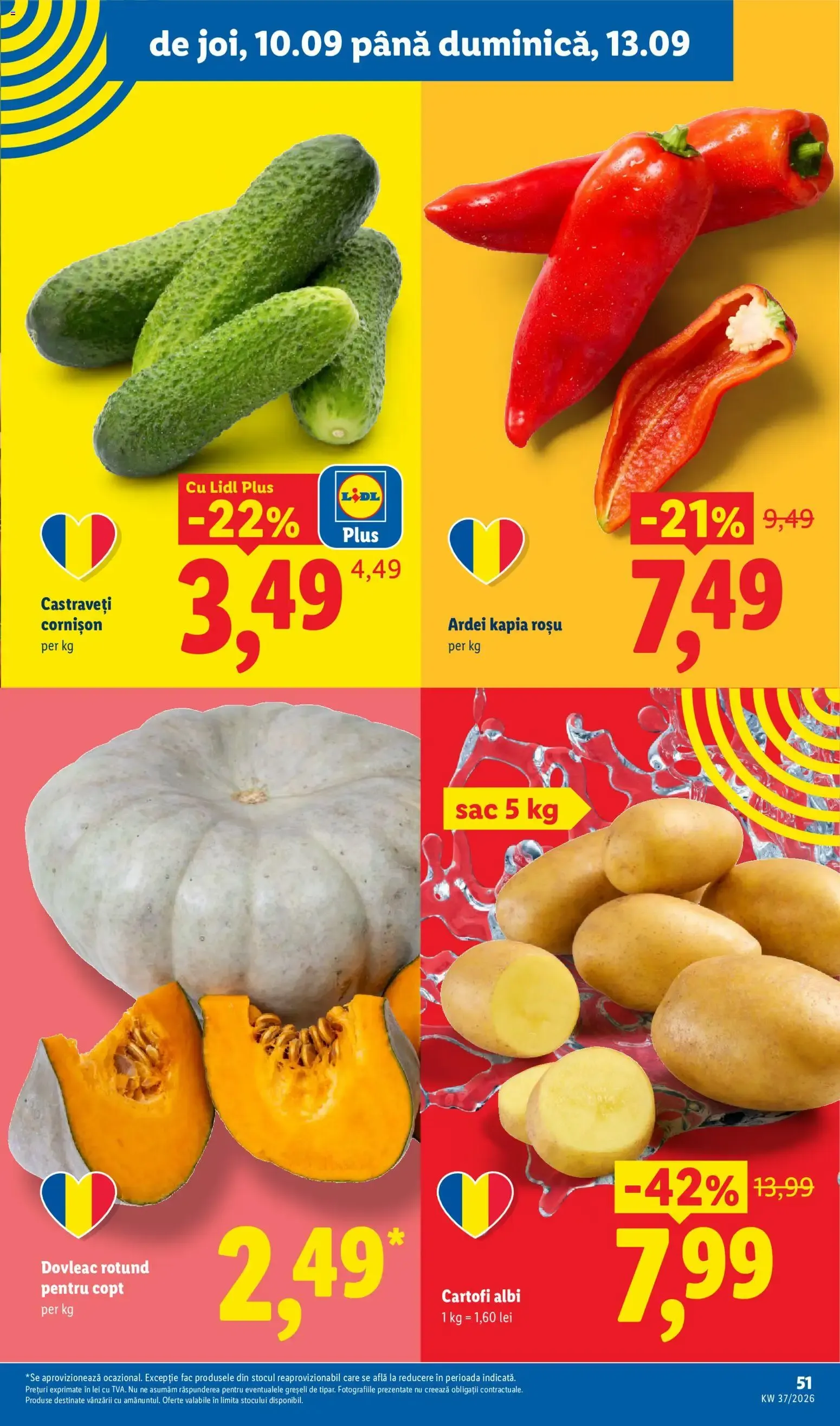 Catalog Catalog LIDL 07.09.2026 - Oferta și Revista online de la 7 septembrie până la 13 septembrie 2026 - Revista Pagina 51