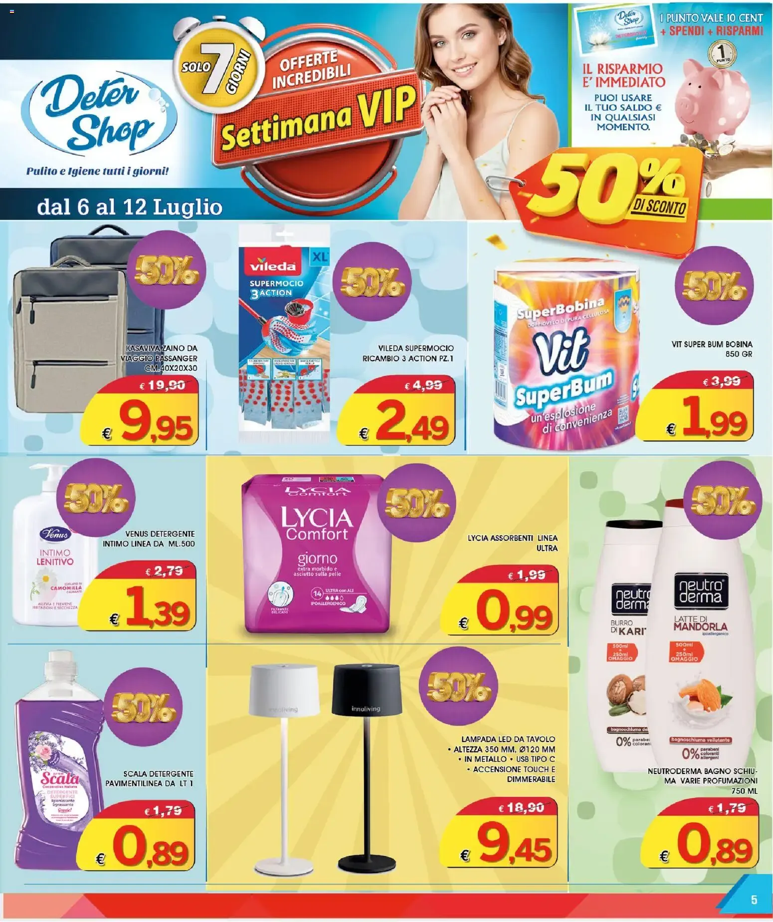 Deter Shop volantino dal 01/07/2026 - online Offerte da 1 luglio a 31 luglio di 2026 - Pagina del volantino 5