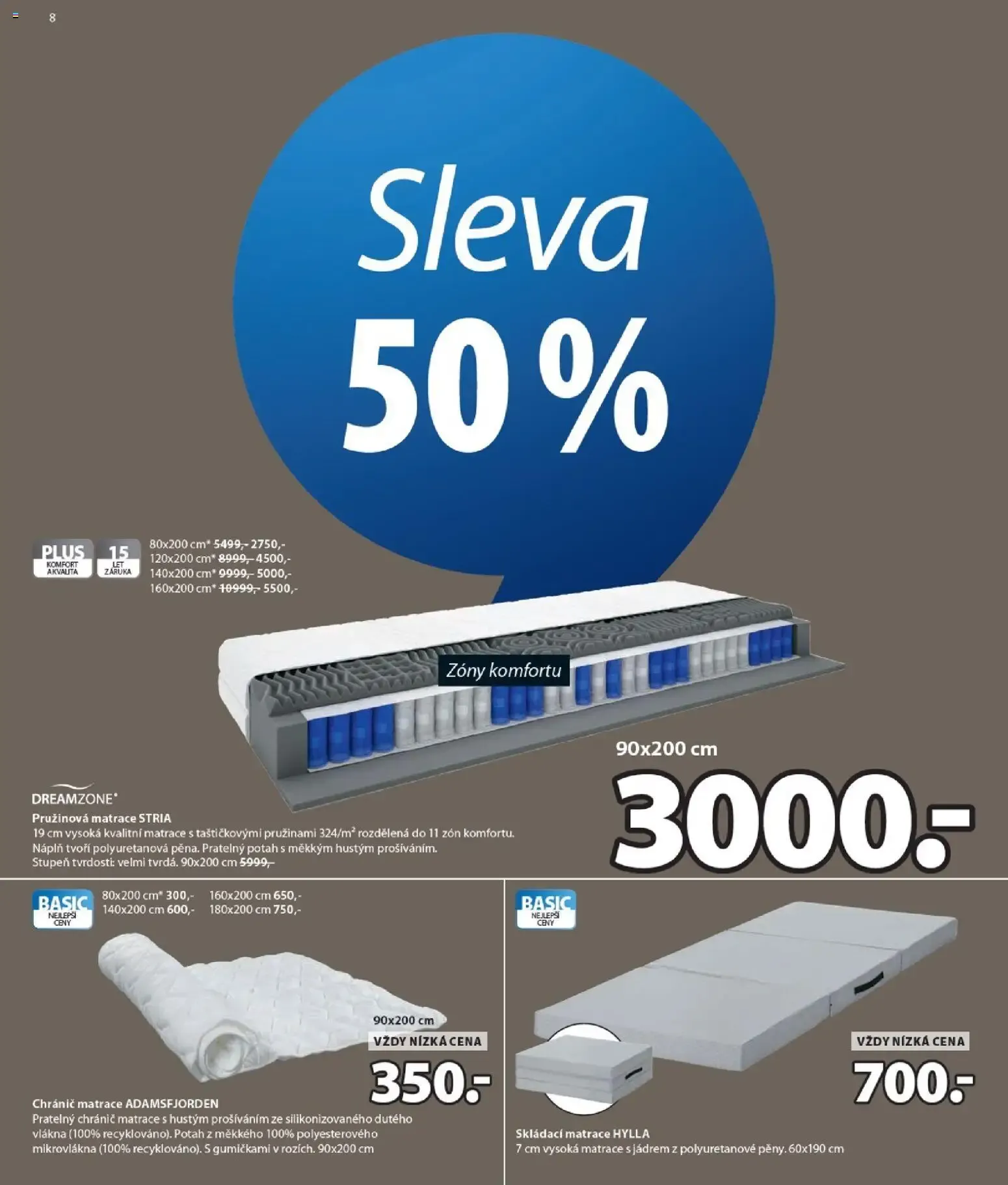 JYSK Scandinavian Sleeping & Living - Skvělá nabídka pro vaši domácnost - 26. srpna 15. září 2026 - Page 8