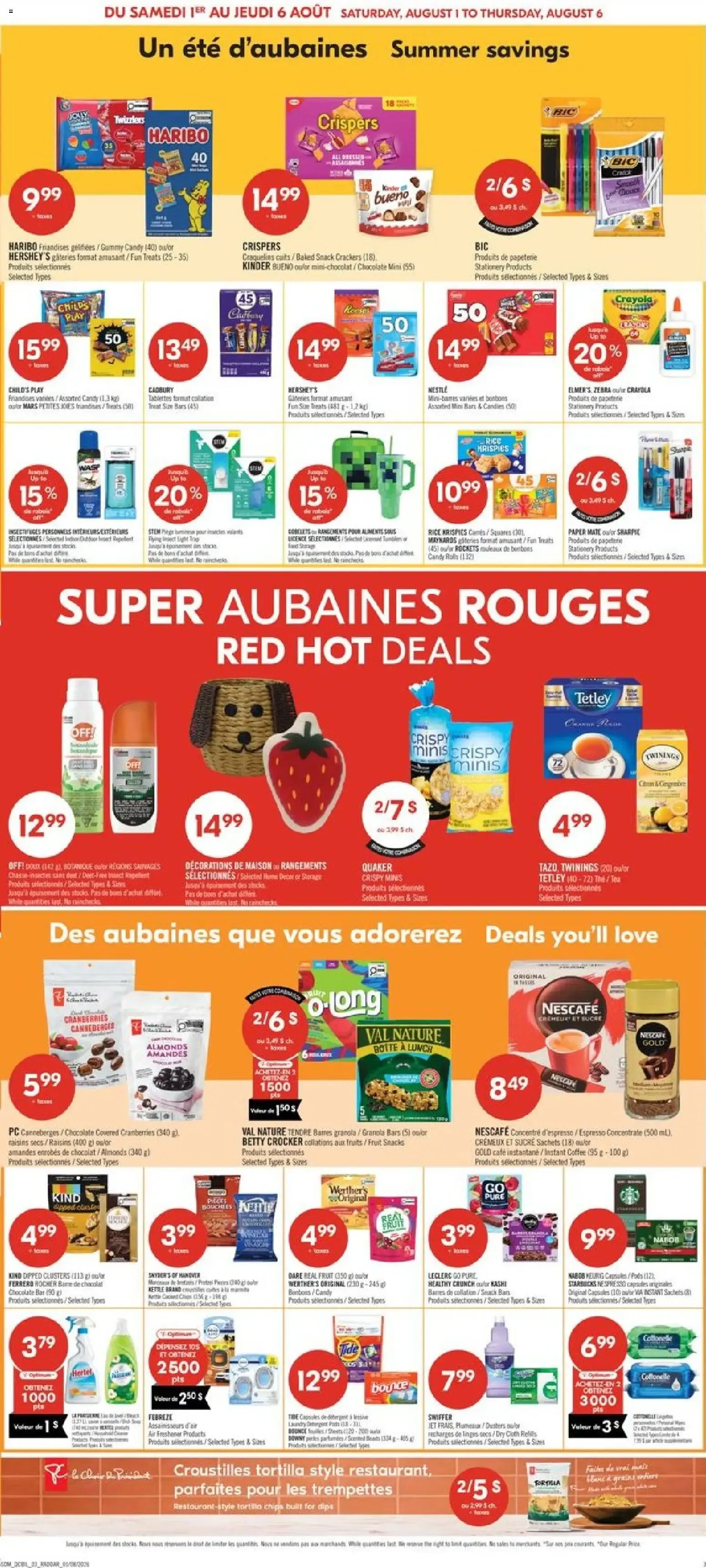 SOLDE DE 2 JOURS / 2 DAY SALE from August 1 to August 2 2026 - flyer page 8