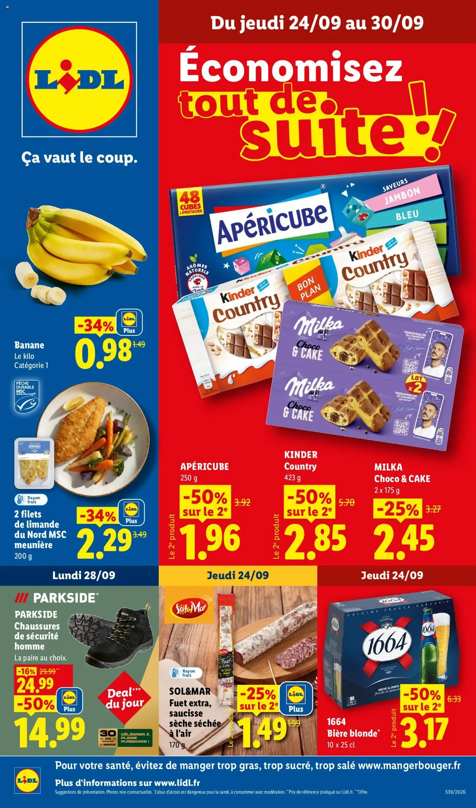 Catalogue LIDL du 24/09/2026 | Promo prospectus en ligne