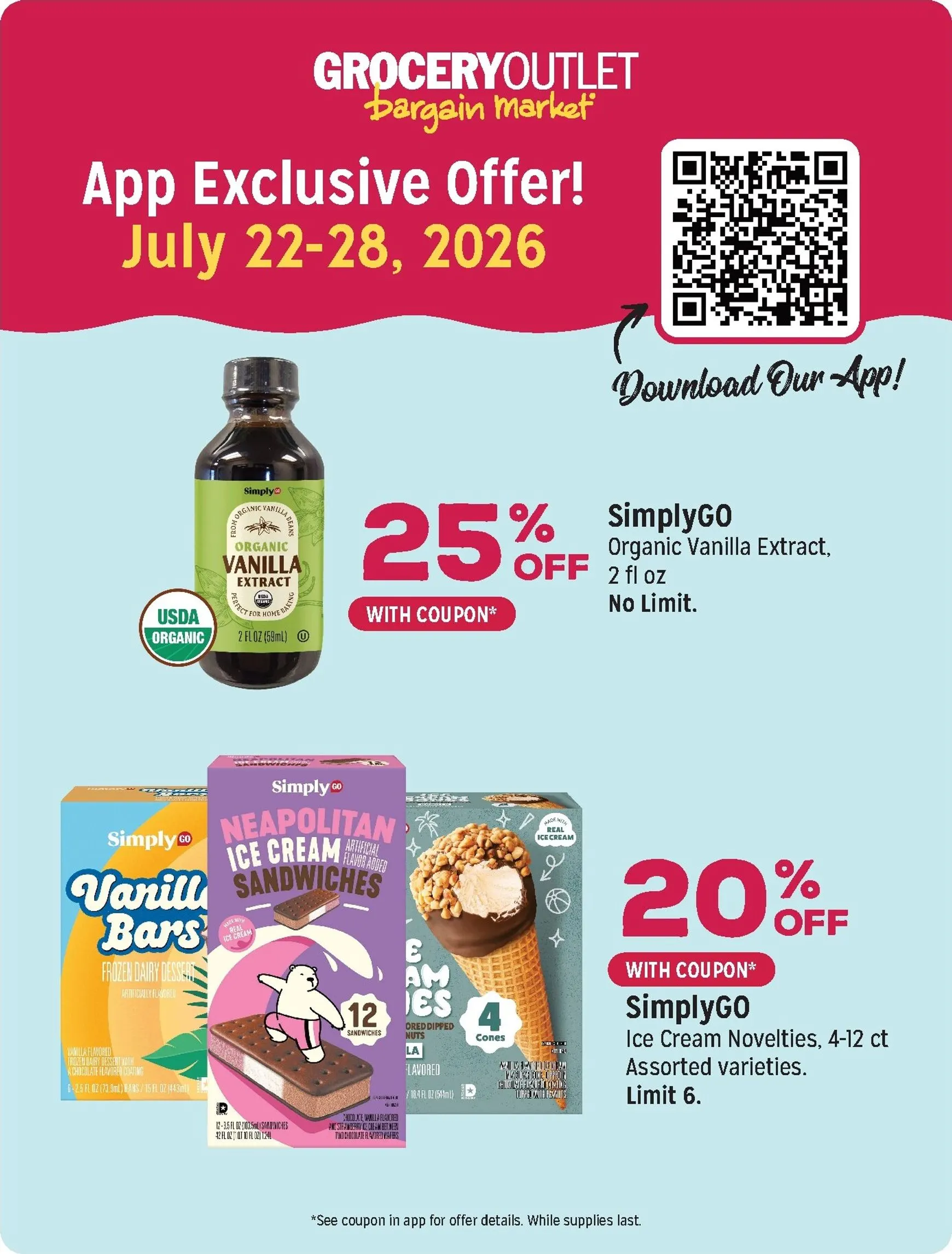 Weekly ad Current Grocery Outlet leaflet valid from Wednesday 07/22/2026 to Tuesday 07/28/2026 from July 22 to July 28 2026 - Page 3