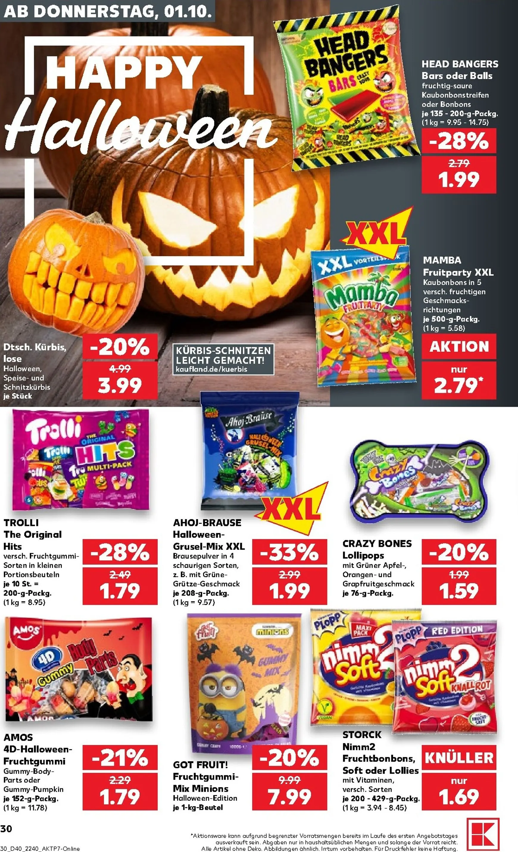 Neuer Kaufland Prospekt – von Donnerstag 01.10.2026 bis Mittwoch 07.10.2026 von 1. Oktober bis 7. Oktober 2026 - Prospekt seite 31