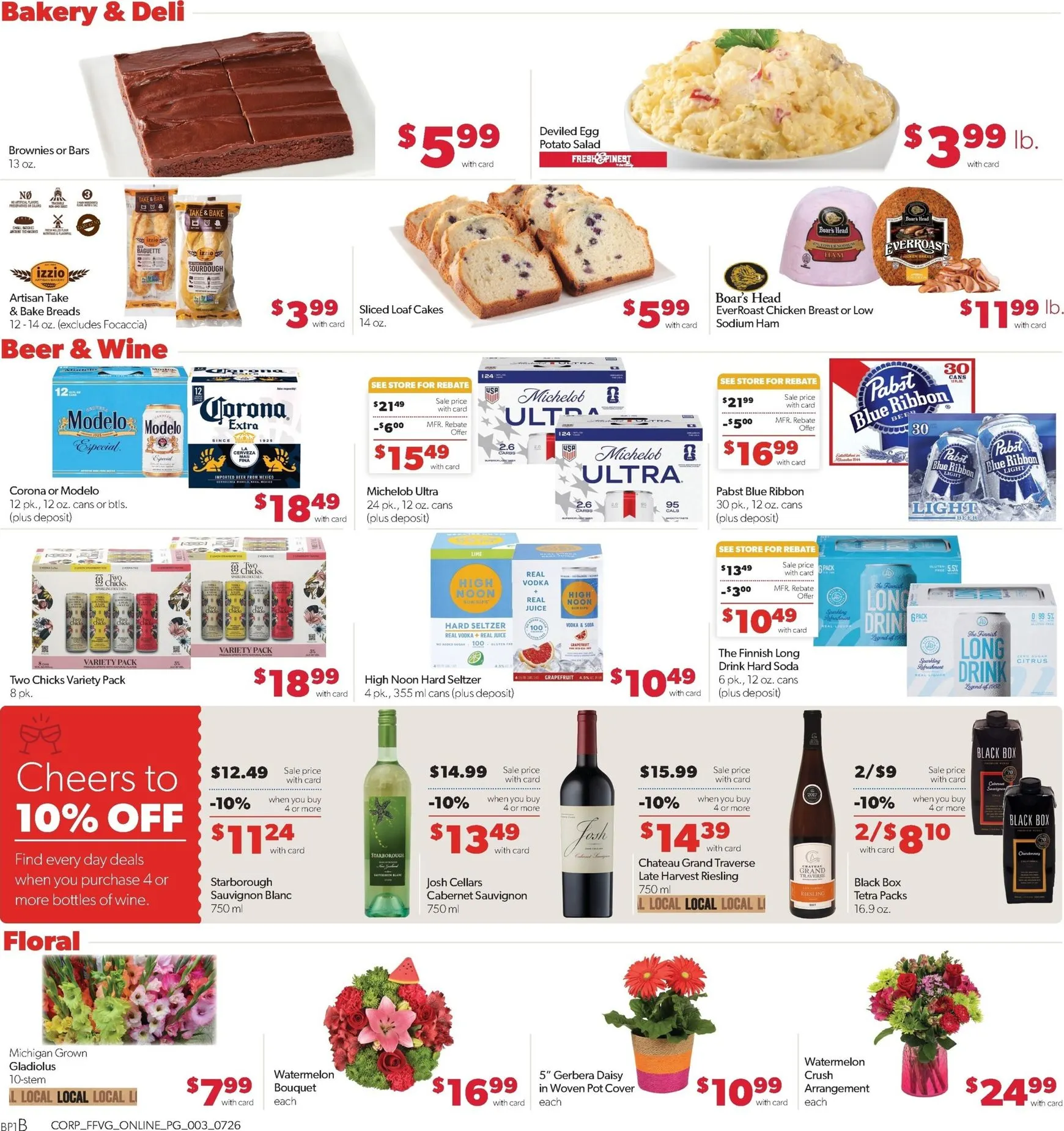 Weekly ad Current Family Fare leaflet valid from Sunday 07/26/2026 to Saturday 08/01/2026 from July 26 to August 1 2026 - Page 7