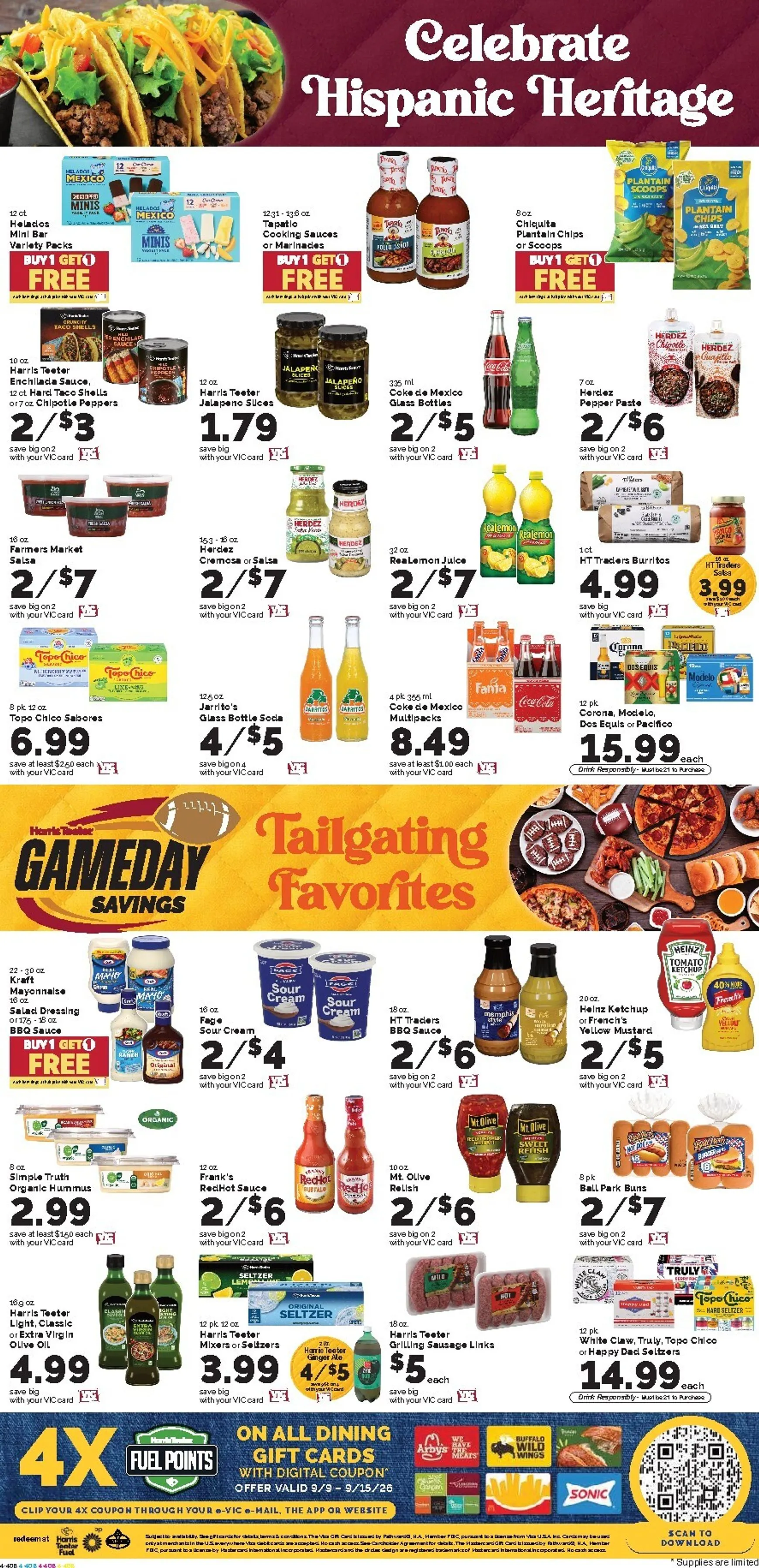 Weekly ad Current Harris Teeter leaflet valid from Wednesday 09/09/2026 to Tuesday 09/15/2026 from September 9 to September 15 2026 - Page 7