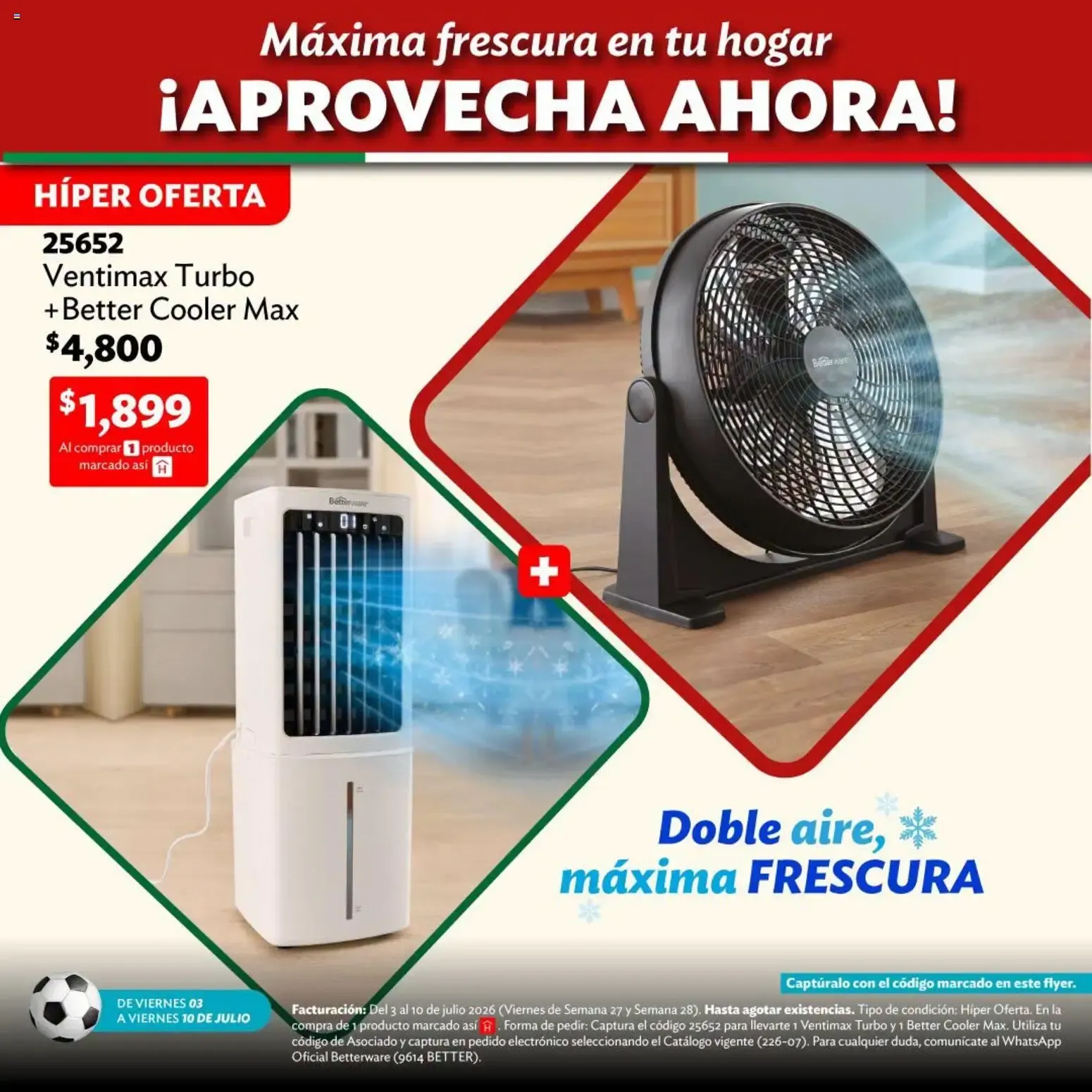 Catálogo de ¿Y SI SÍ APROVECHAS ESTAS OFERTAS? Llévate tus favoritos 3 de julio al 10 de julio 2026 - Pagina 7