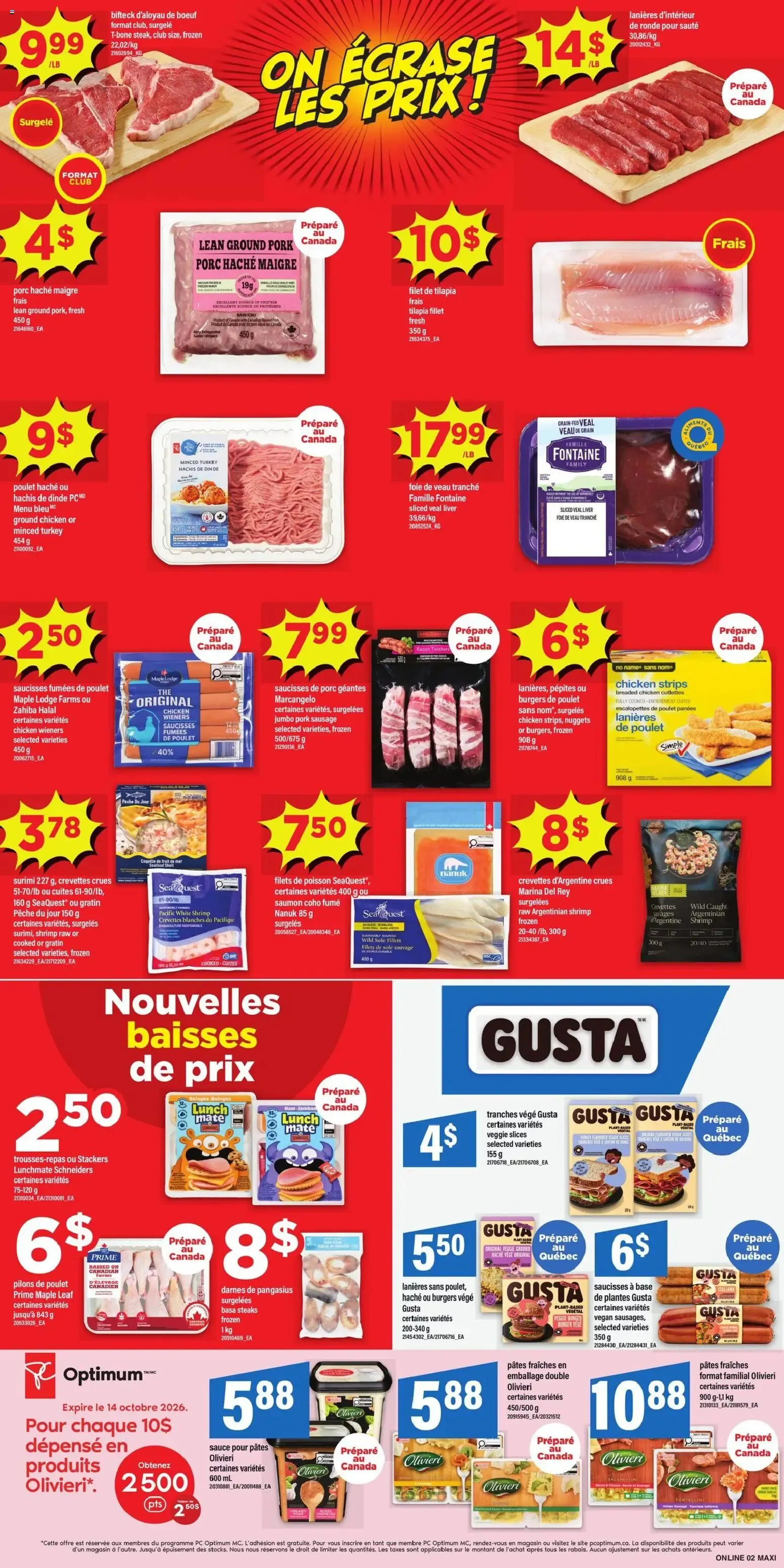 Maxi weekly flyer / circulaire from Oct 8, 2026 > weekly specials & deals from October 8 to October 14 2026 - flyer page 5