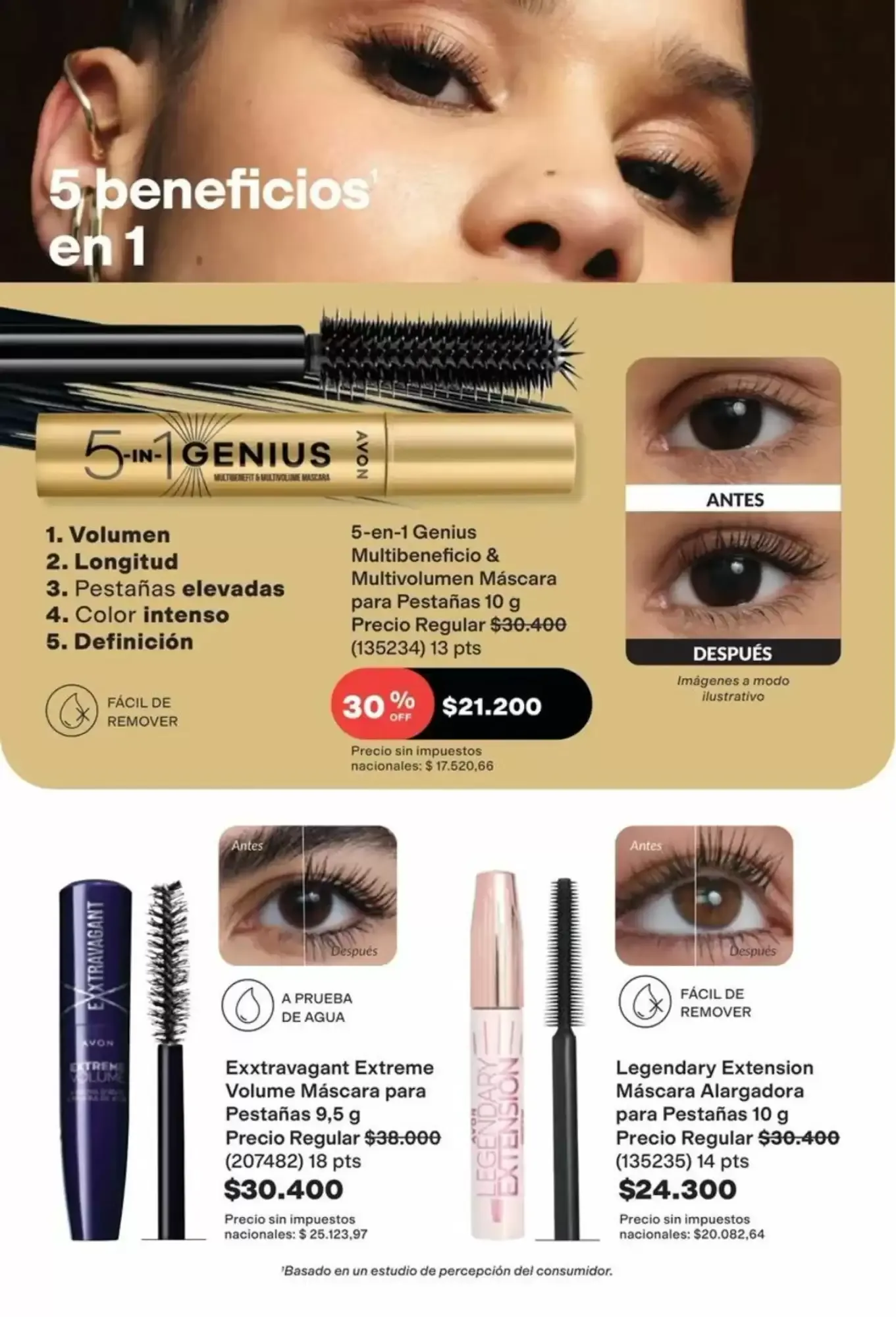 Ofertas de Tu primer sérum labial Avon con péptidos 12 de octubre al 27 de octubre 2026 - Página 40 del catálogo