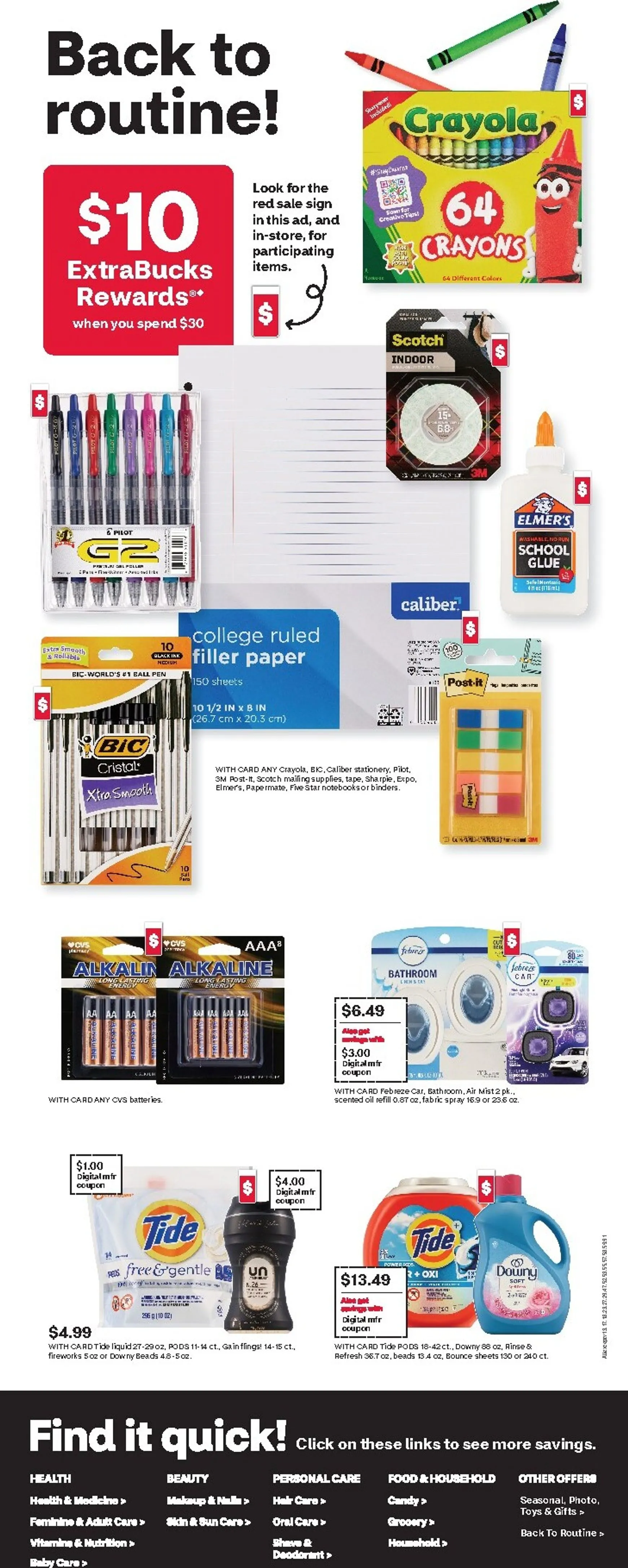 Weekly ad Current CVS Pharmacy leaflet valid from Sunday 08/02/2026 to Saturday 08/08/2026 from August 2 to August 8 2026 - Page 4