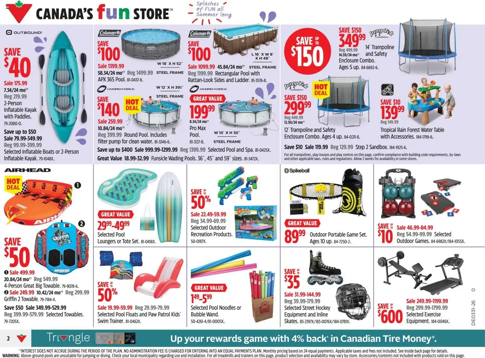 Canadian Tire weekly flyer from Jul 30, 2026 > weekly specials & deals from July 30 to August 5 2026 - flyer page 2