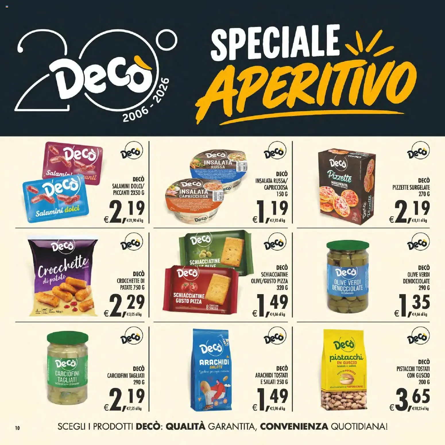 Nuovo Decò volantino Gourmet Sicilia dal 13/10/2026 > offerte anteprima 🛍️ da 13 ottobre a 22 ottobre di 2026 - Pagina del volantino 10