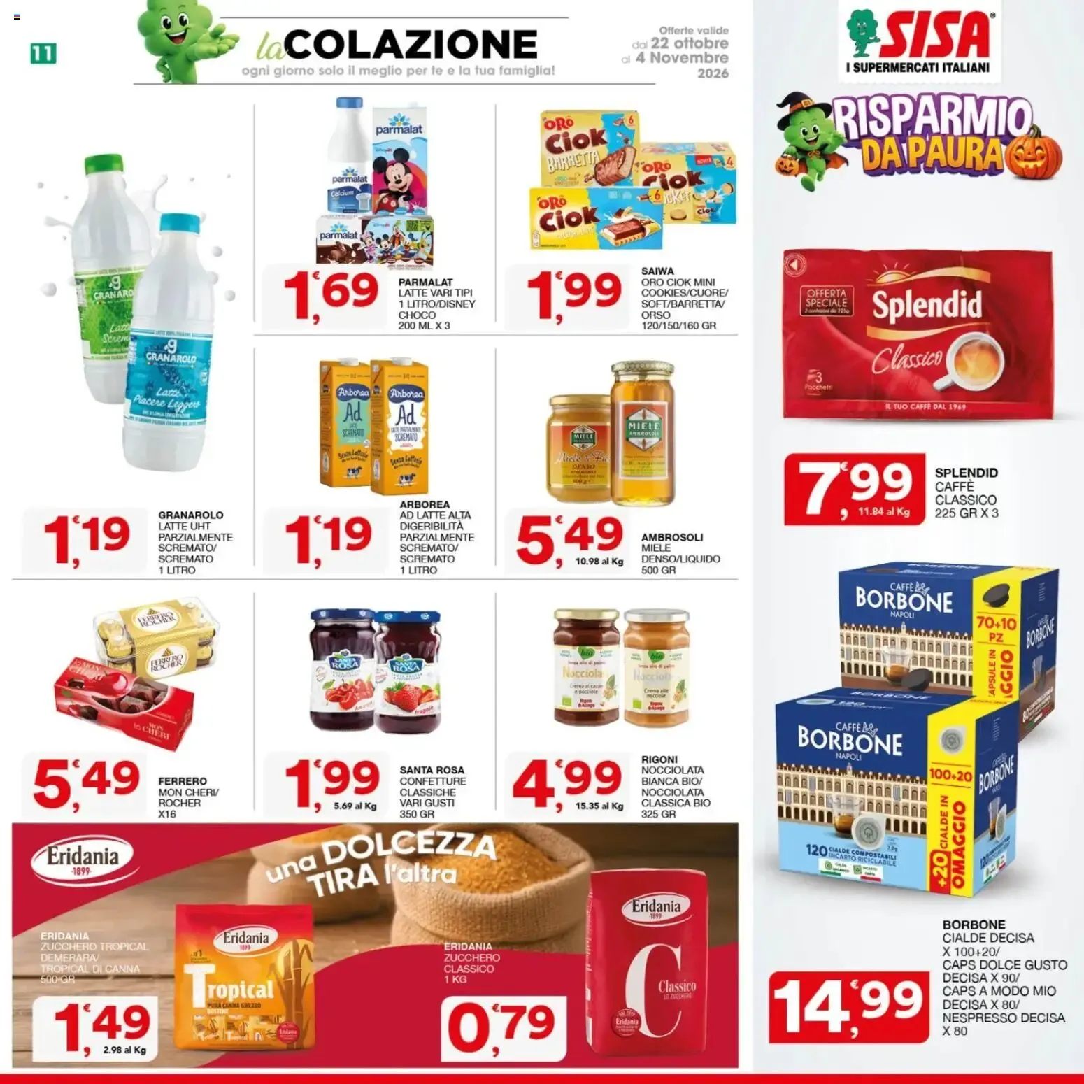 Nuovo Halloween volantino di SISA dal 22/10/2026 > offerte anteprima 🍂 da 22 ottobre a 4 novembre di 2026 - Pagina del volantino 10