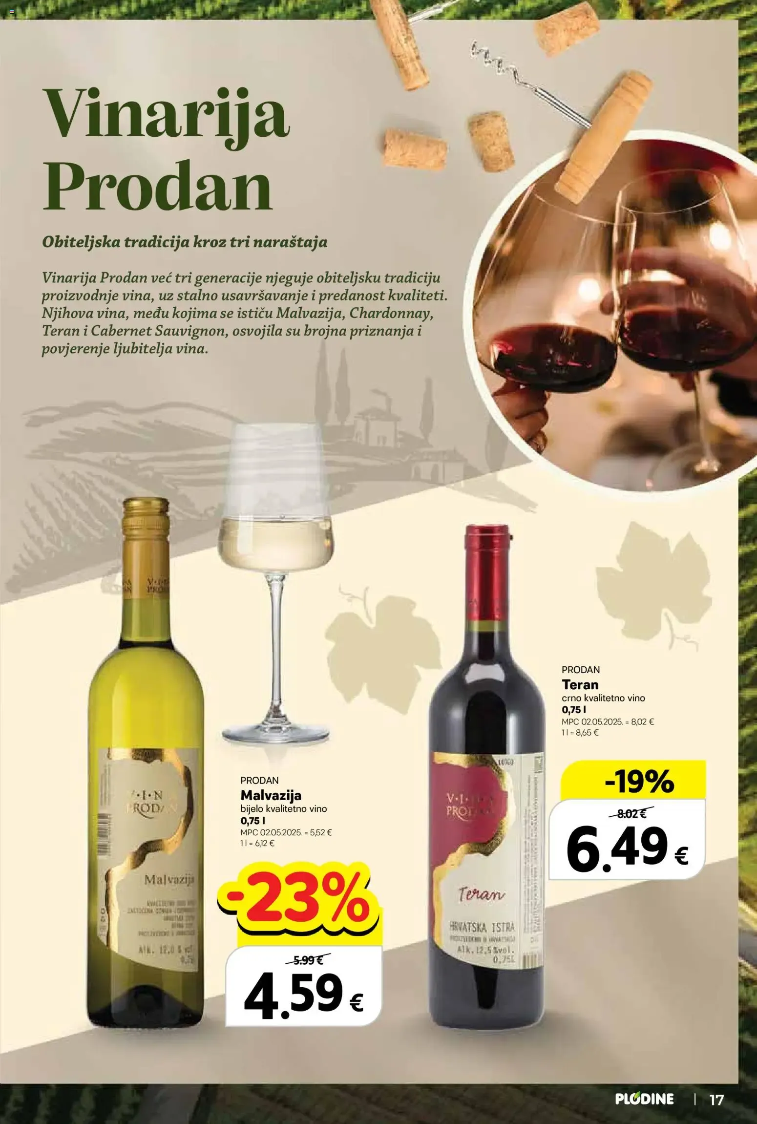 Katalog Plodine Vinnski putopis novi od 24.09.2026 na listanje > letak digitalni od 24. rujna do 7. listopada 2026. - Pregled Stranica 17