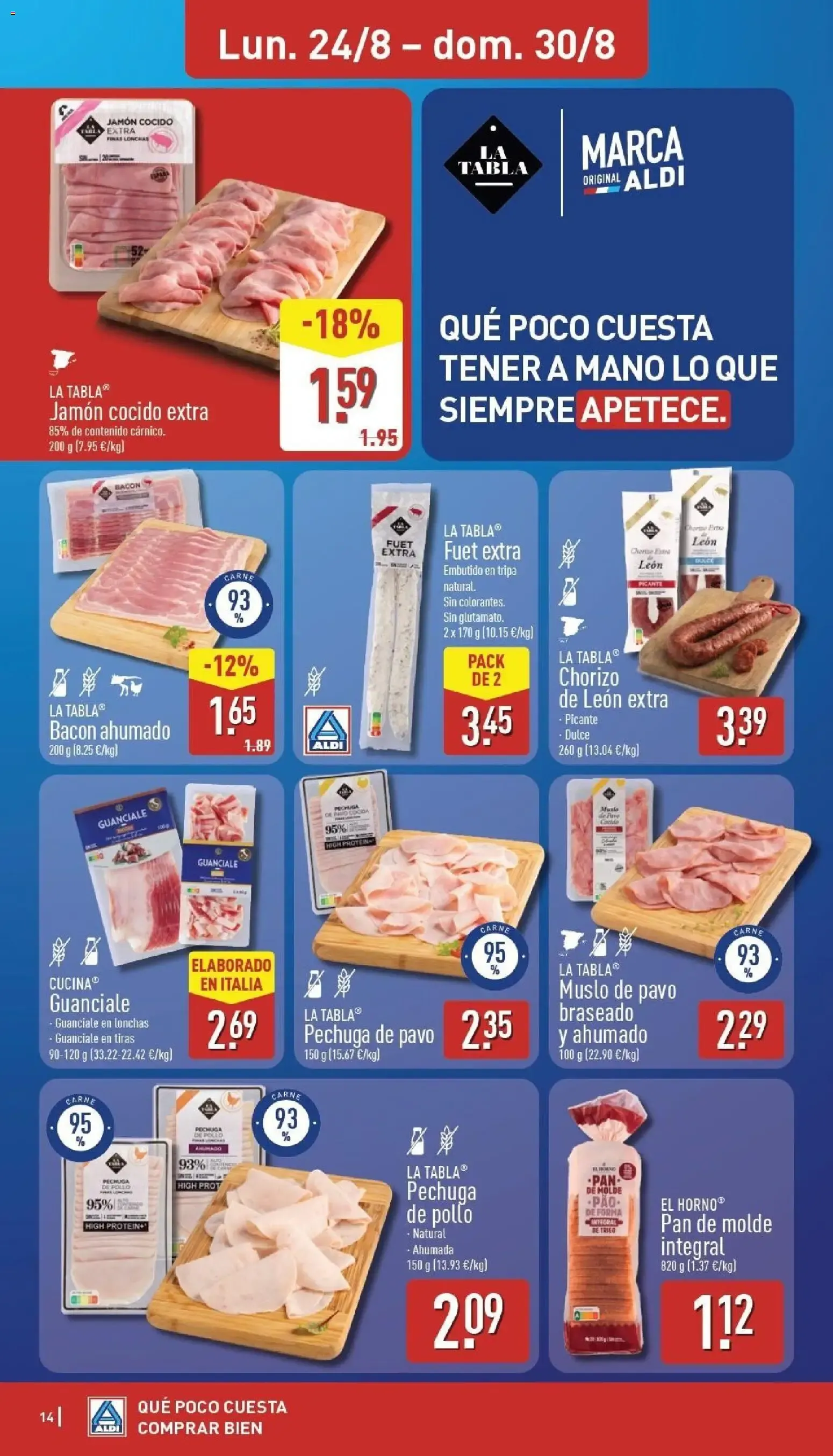 Catálogo de Aldi folleto Península del 24/08/2026 | Catálogo 24 de agosto al 30 de agosto 2026 - Página 14
