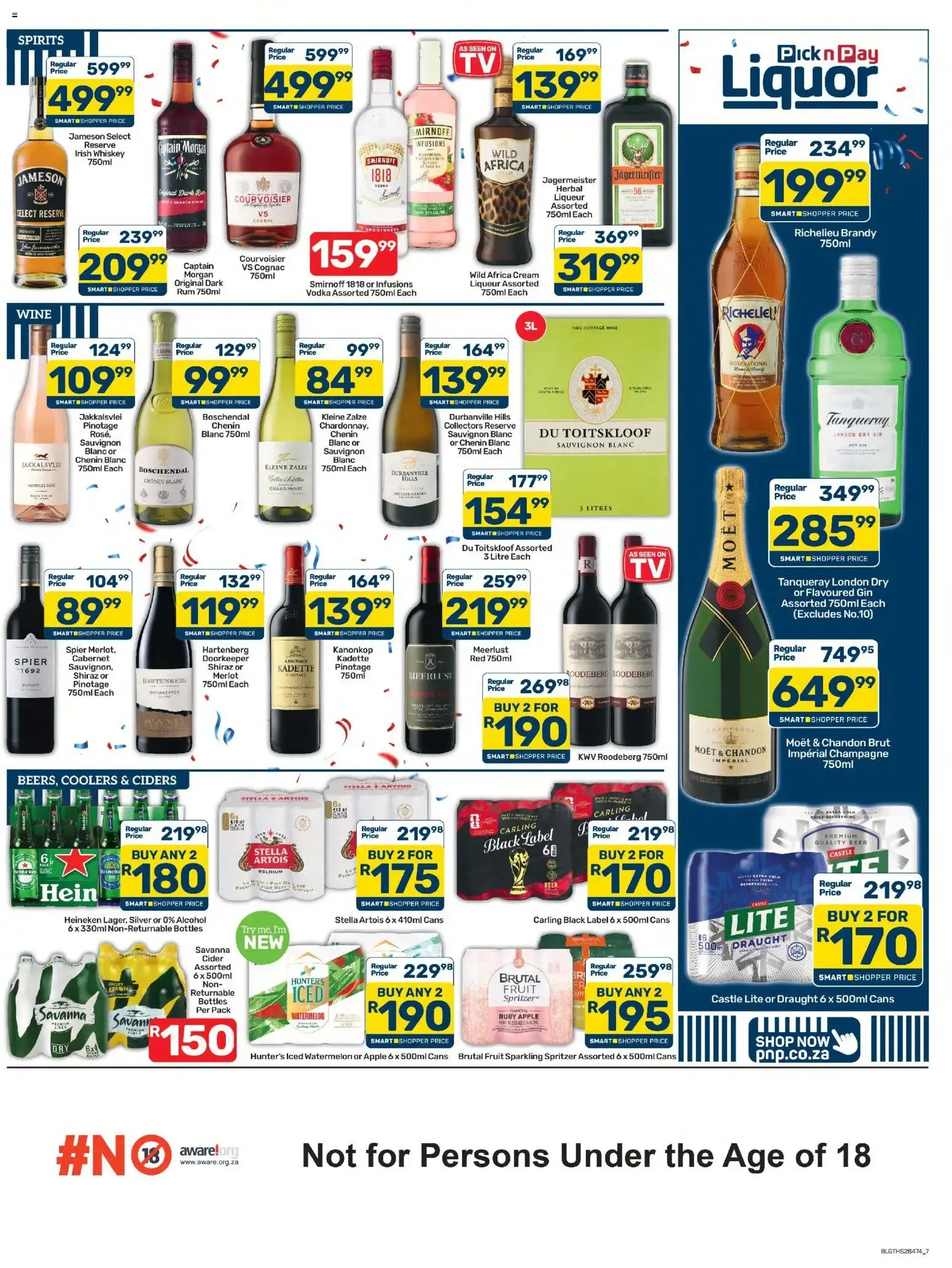 Pick n Pay Inland Provinces - Birthday Specials (24/07/2026 - 06/08/2026) Online from 24 July to 6 August 2026 - Catalogue Page 7