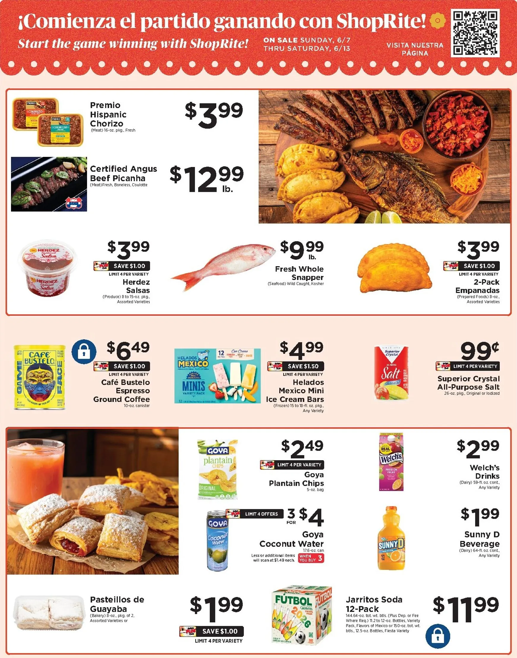 Weekly ad Current ShopRite leaflet valid from Sunday 06/07/2026 to Saturday 06/13/2026 from June 7 to June 13 2026 - Page 13