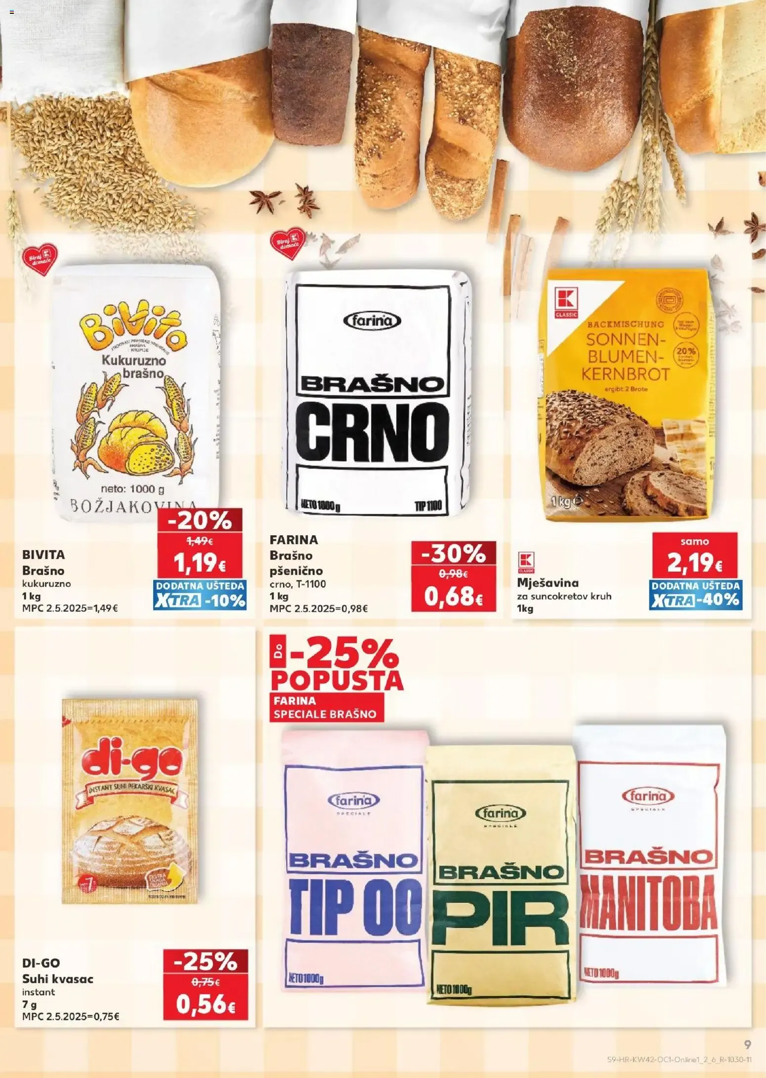 Katalog Kaufland Katalog novi od 14.10.2026 na listanje > letak digitalni od 14. listopada do 20. listopada 2026. - Pregled Stranica 9