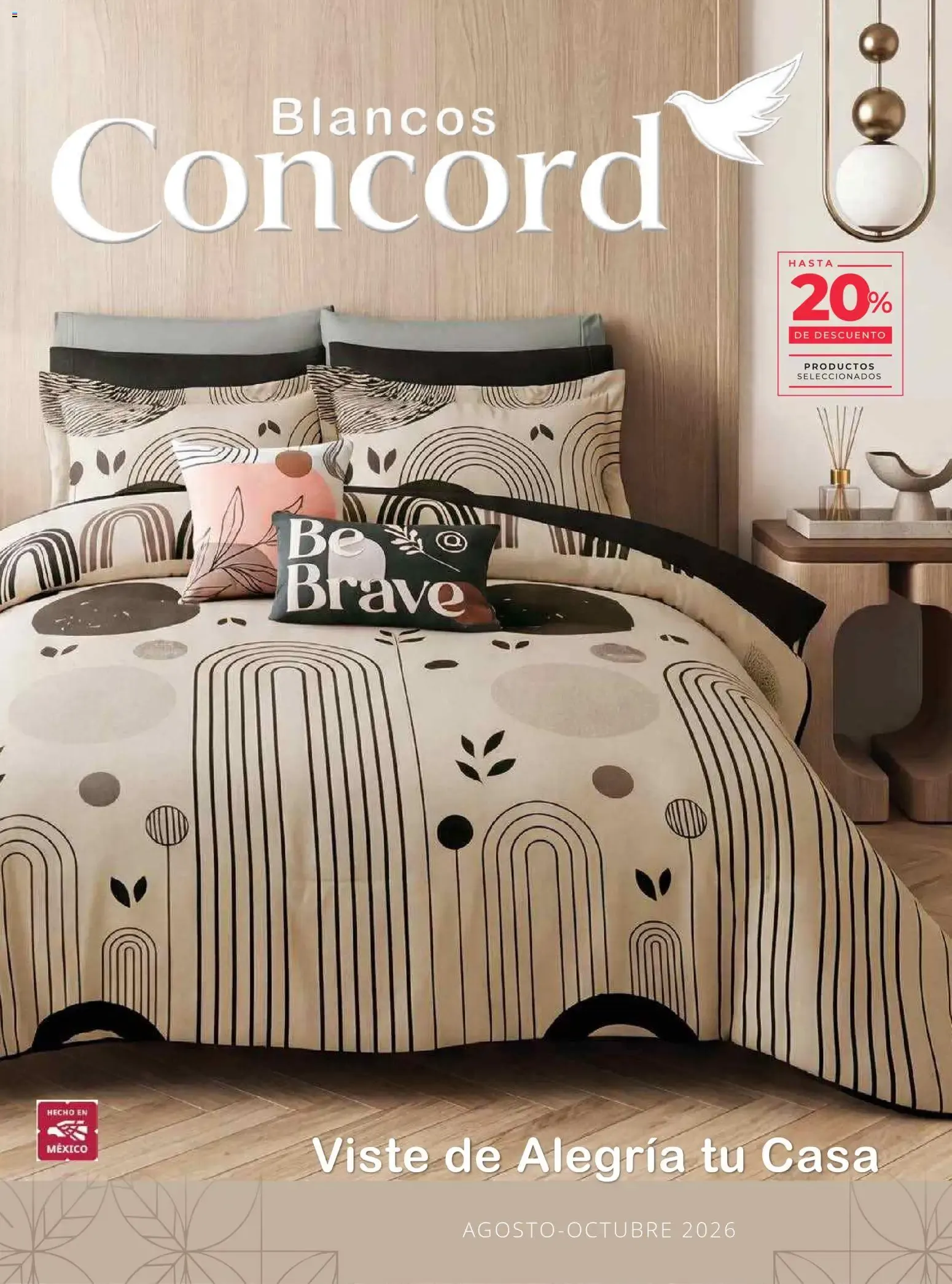Catálogo de Colchas Concord catálogo (01/08/2026 - 31/10/2026) - catálogo en línea 1 de agosto al 31 de octubre 2026 - Pagina 1