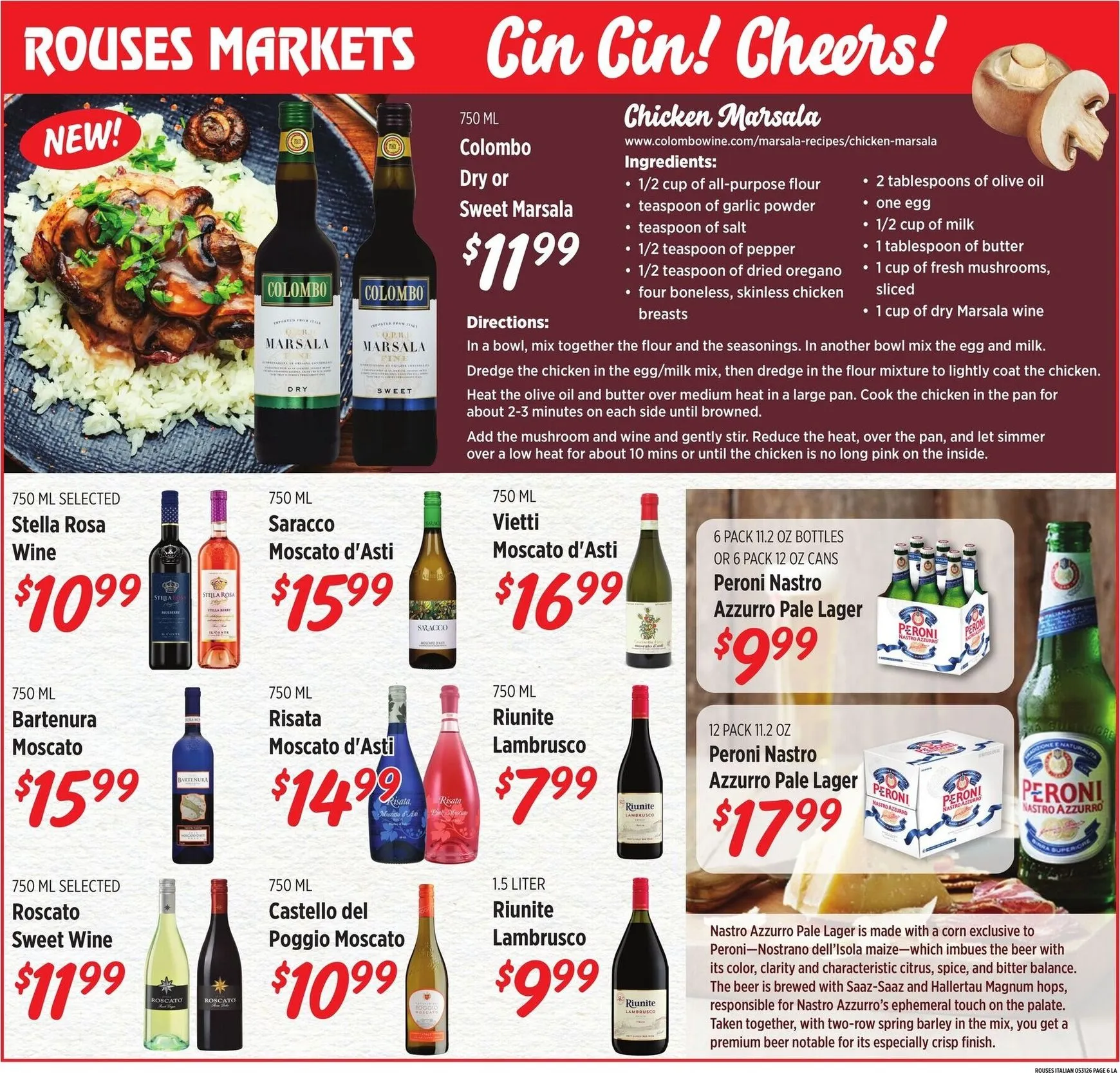 Weekly ad Current Rouses Markets - Italian Summer leaflet valid from Wednesday 05/27/2026 to Wednesday 07/01/2026 from May 27 to July 1 2026 - Page 6