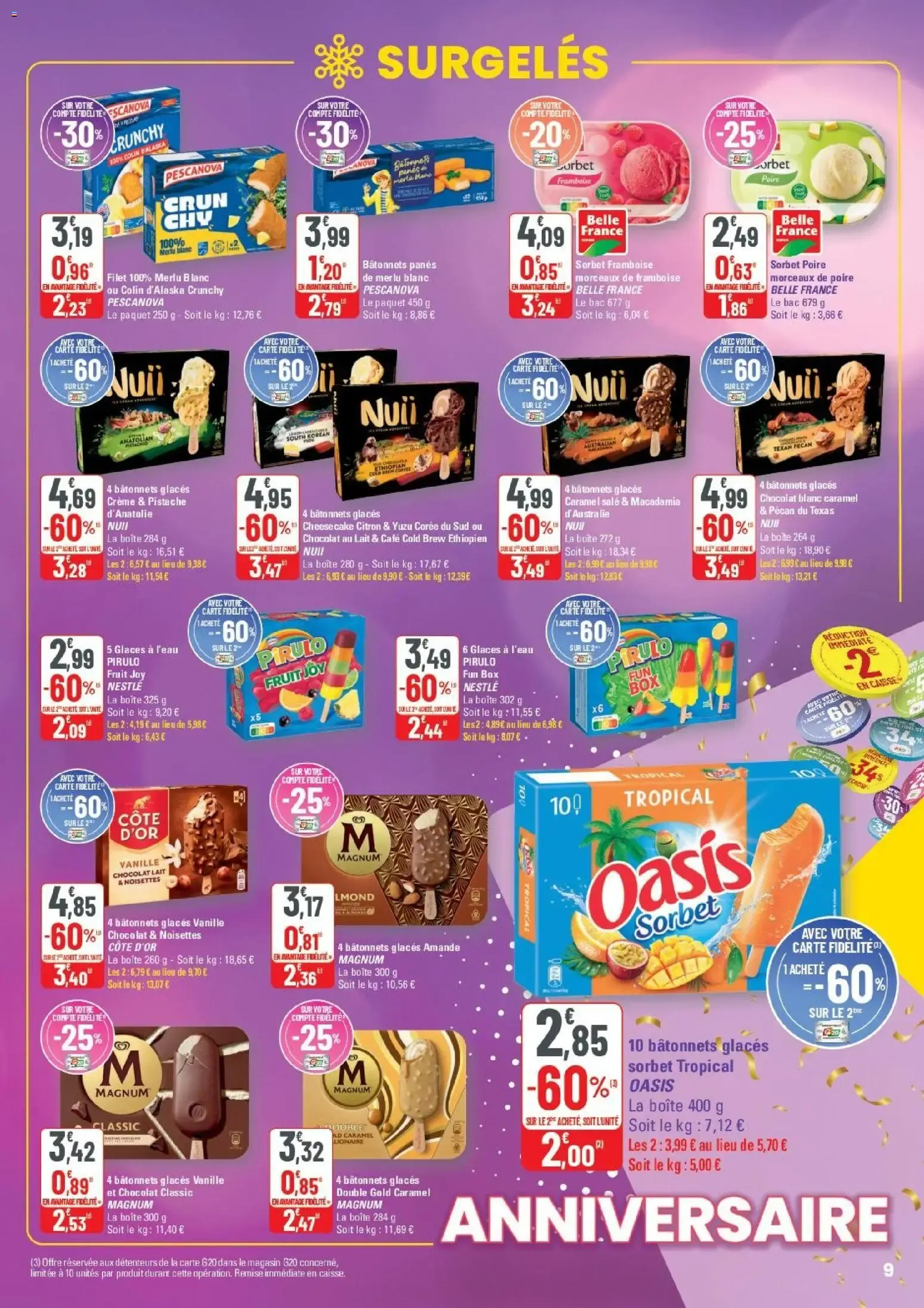 G20 Supermarchés catalogue à partir du 03/06/2026 - promo en ligne du 3 juin au 14 juin 2026 - Catalogue page 9