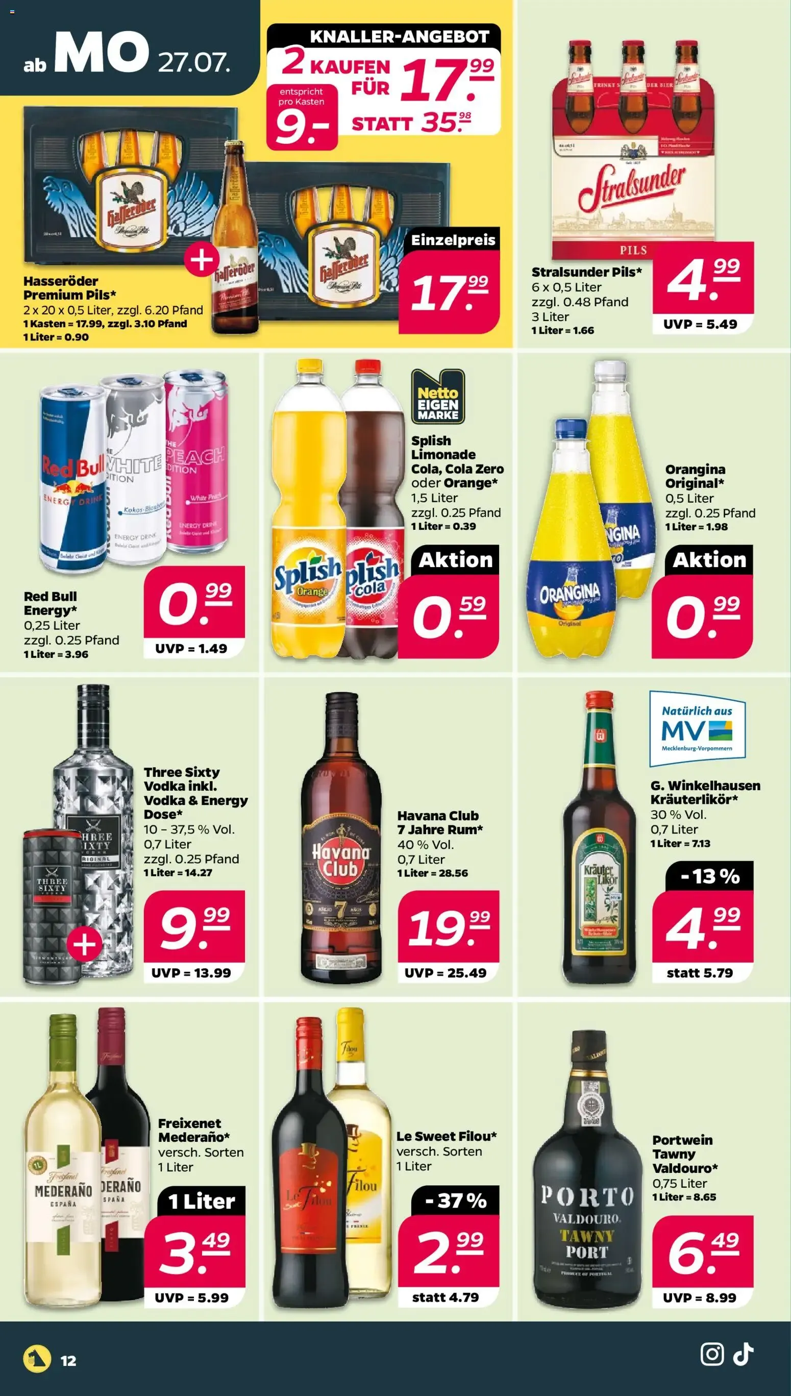 Netto Prospekt ab 27.07.2026 → Angebote nächste Woche von 27. Juli bis 1. August 2026 - Prospekt seite 12