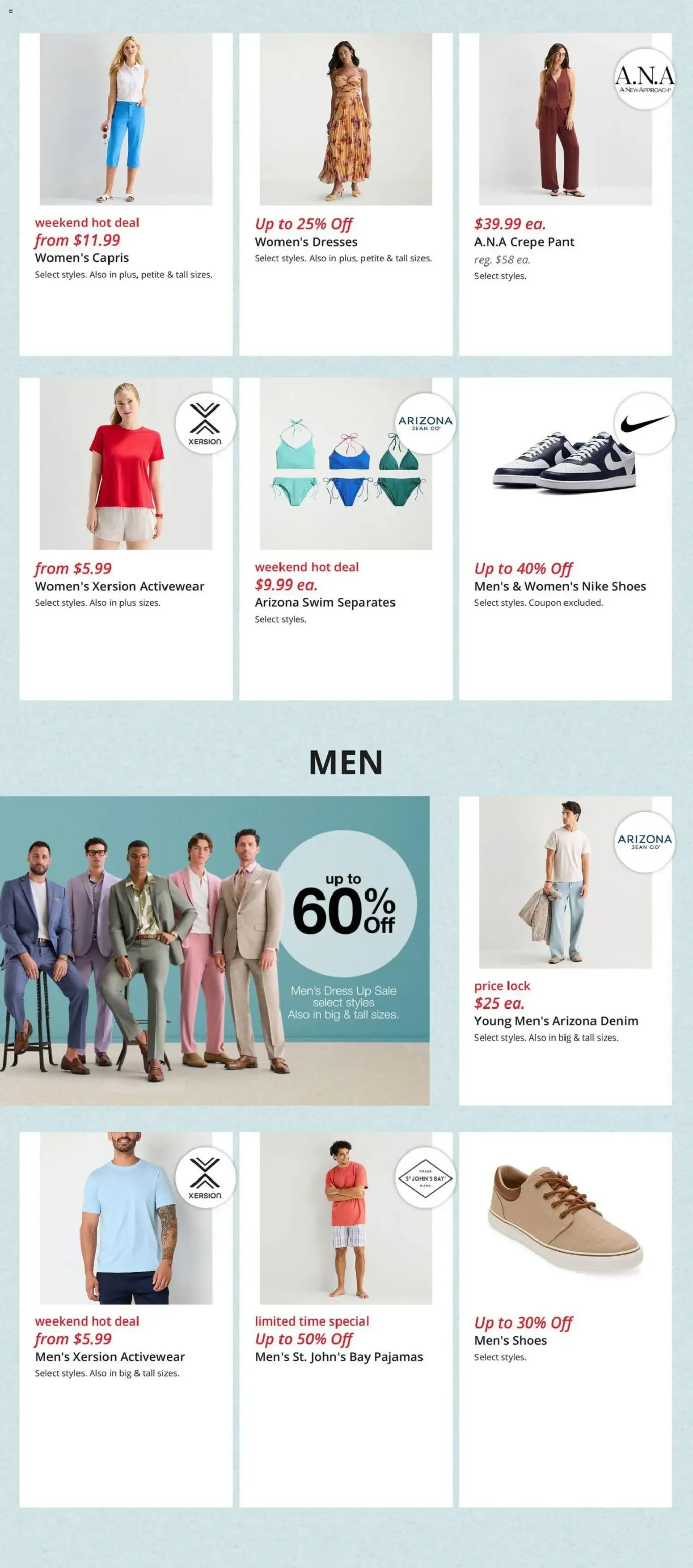 Weekly ad JCPenney Weekly Ad from 08/07/2026 - Flyer from August 7 to August 9 2026 - Page 4