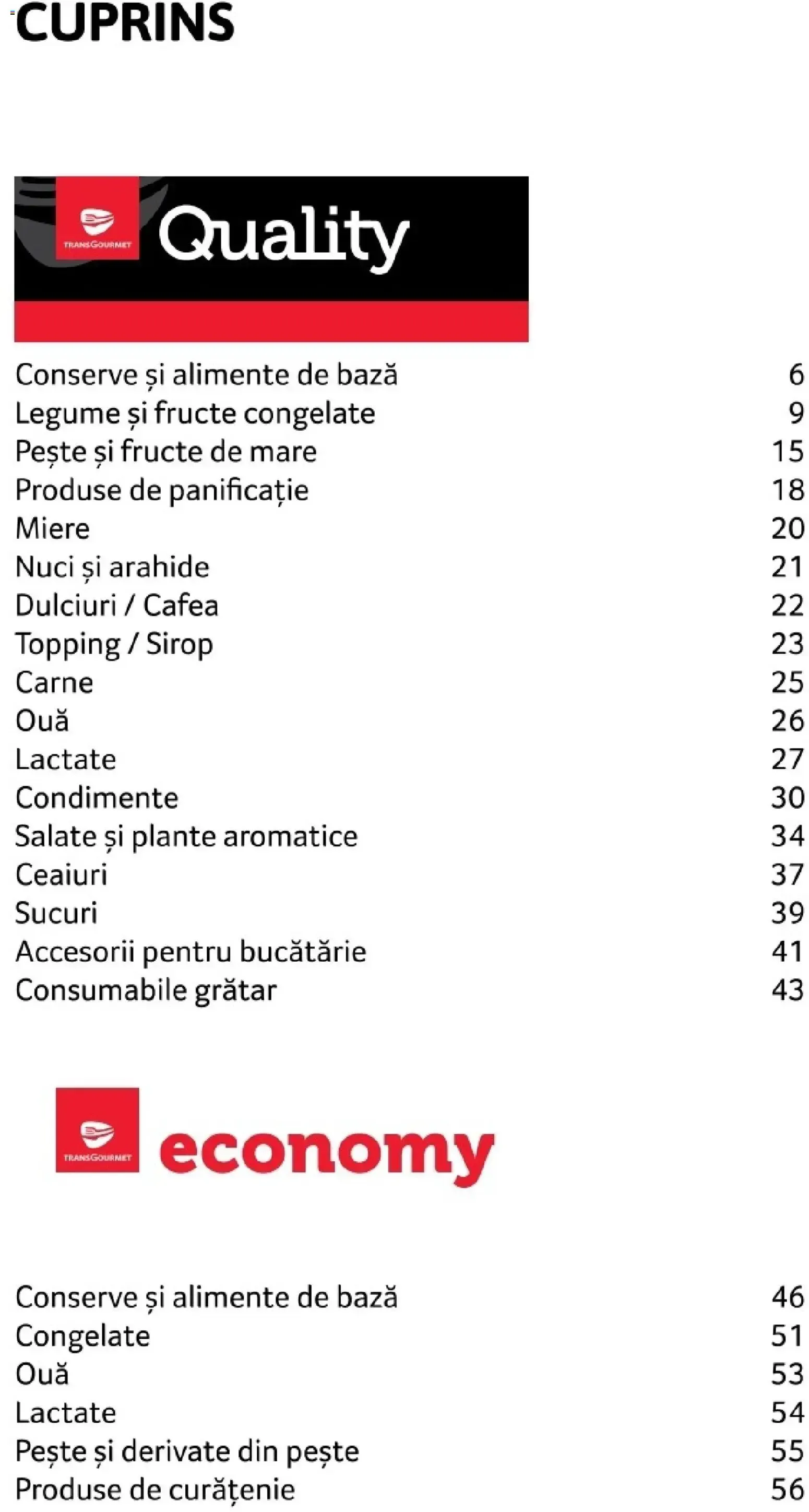 Catalog Selgros Marcas Propias para Gastronomía Profesional de la 1 august până la 31 decembrie 2026 - Revista Pagina 3