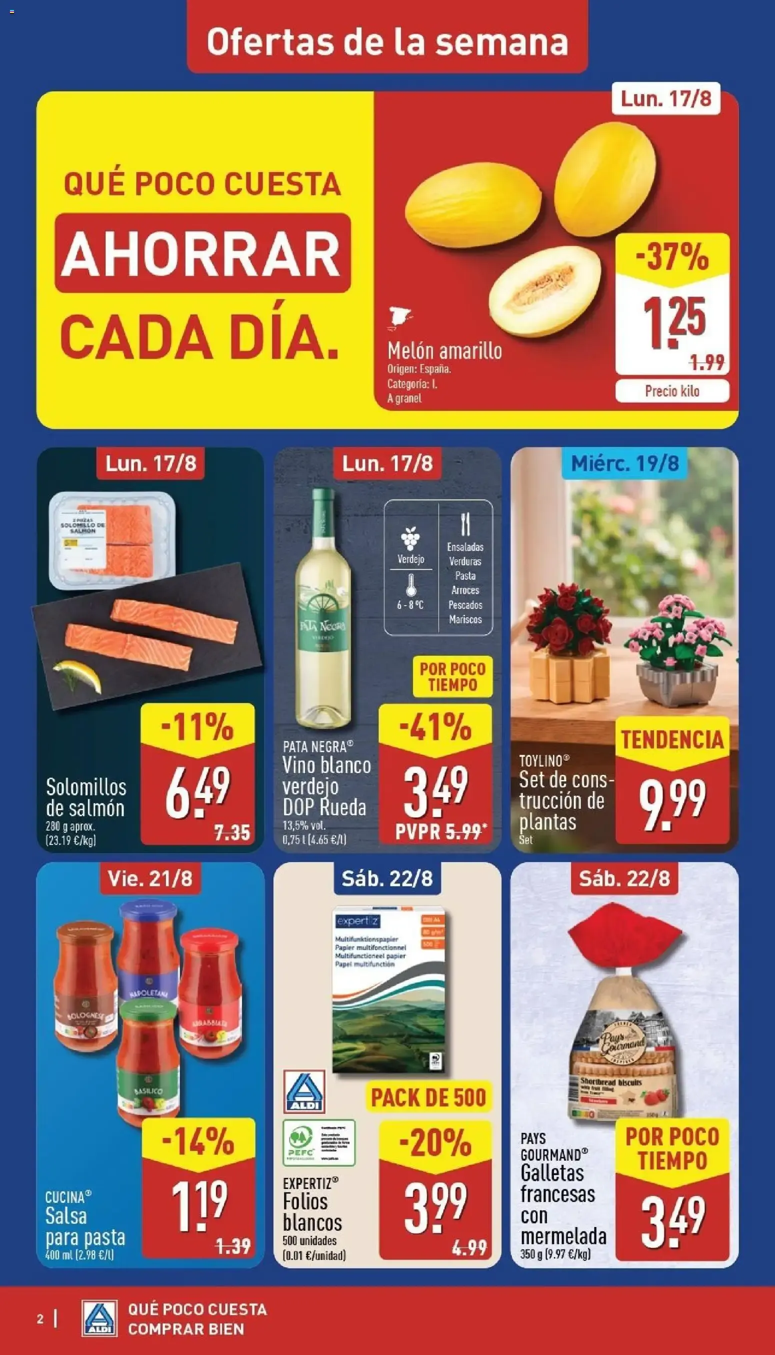 Catálogo de Aldi: Frescura a precios para tirarse a la piscina 17 de agosto al 23 de agosto 2026 - Página 2