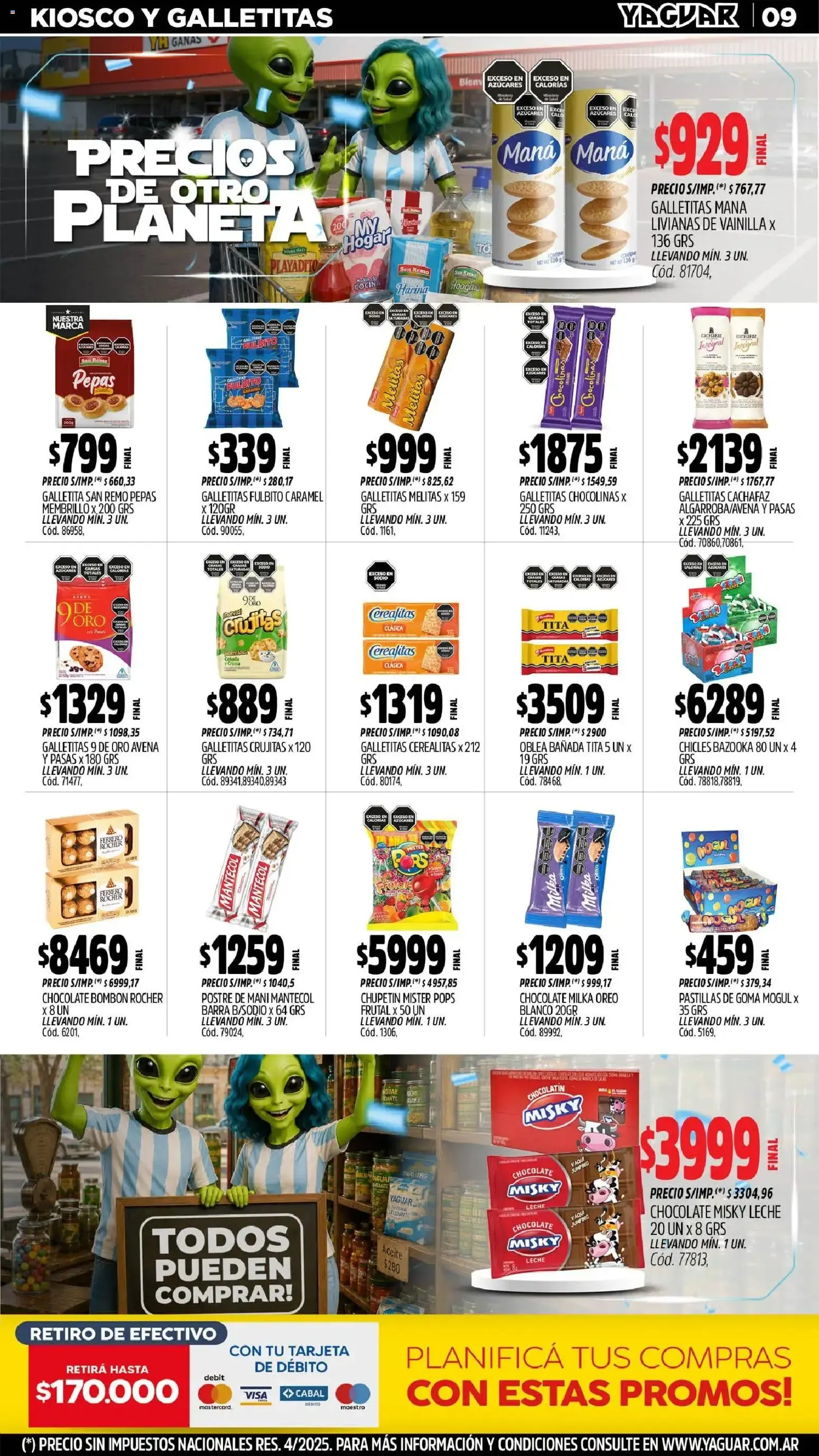 Ofertas de Yaguar - Oferta Semanal Chaco del 29/06/2026 - 04/07/2026 29 de junio al 4 de julio 2026 - Página 9 del catálogo