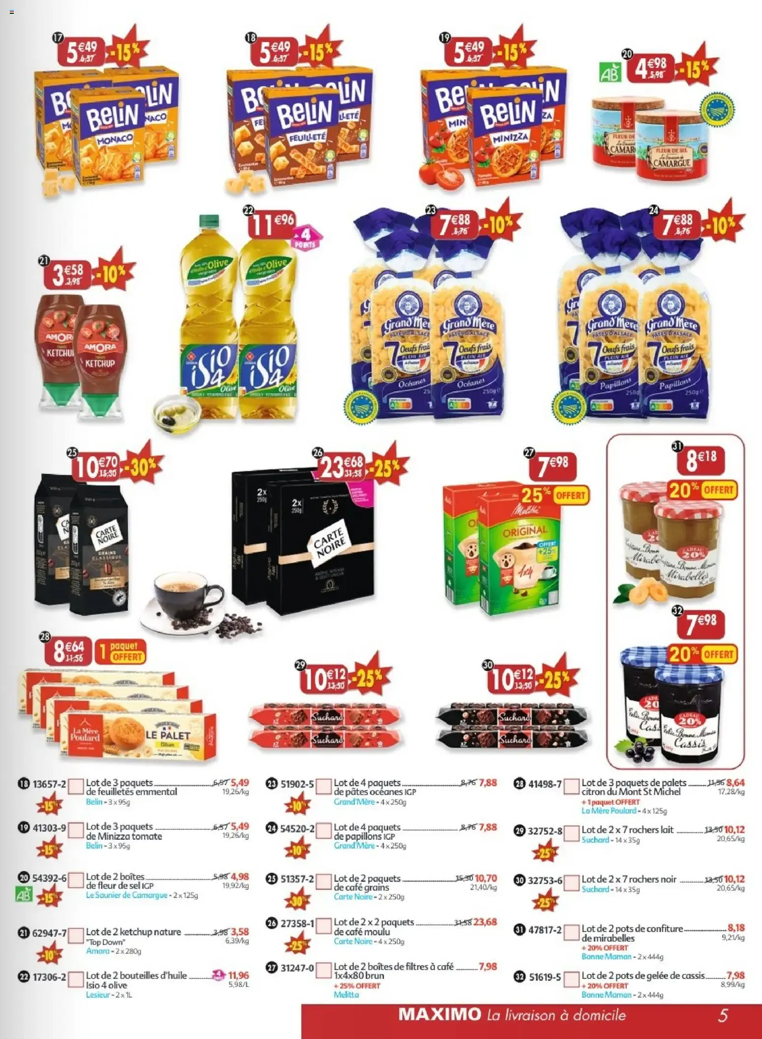 Maximo L'Épicerie à domicile du 22 juin au 19 juillet 2026 - Catalogue page 5