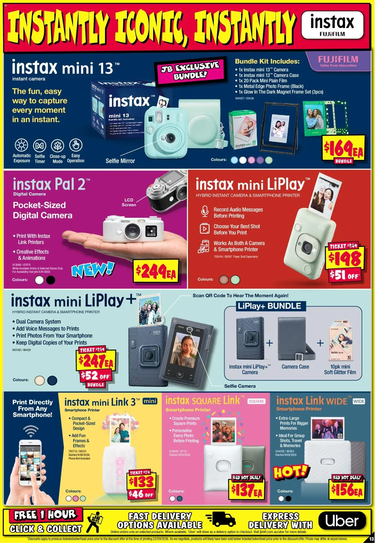 JB Hi-Fi catalogue Camera Bonanza - 01/10/2026 > weekly / monthly specials - Catalogue valid from 1 October to 14 October 2026 - page 13