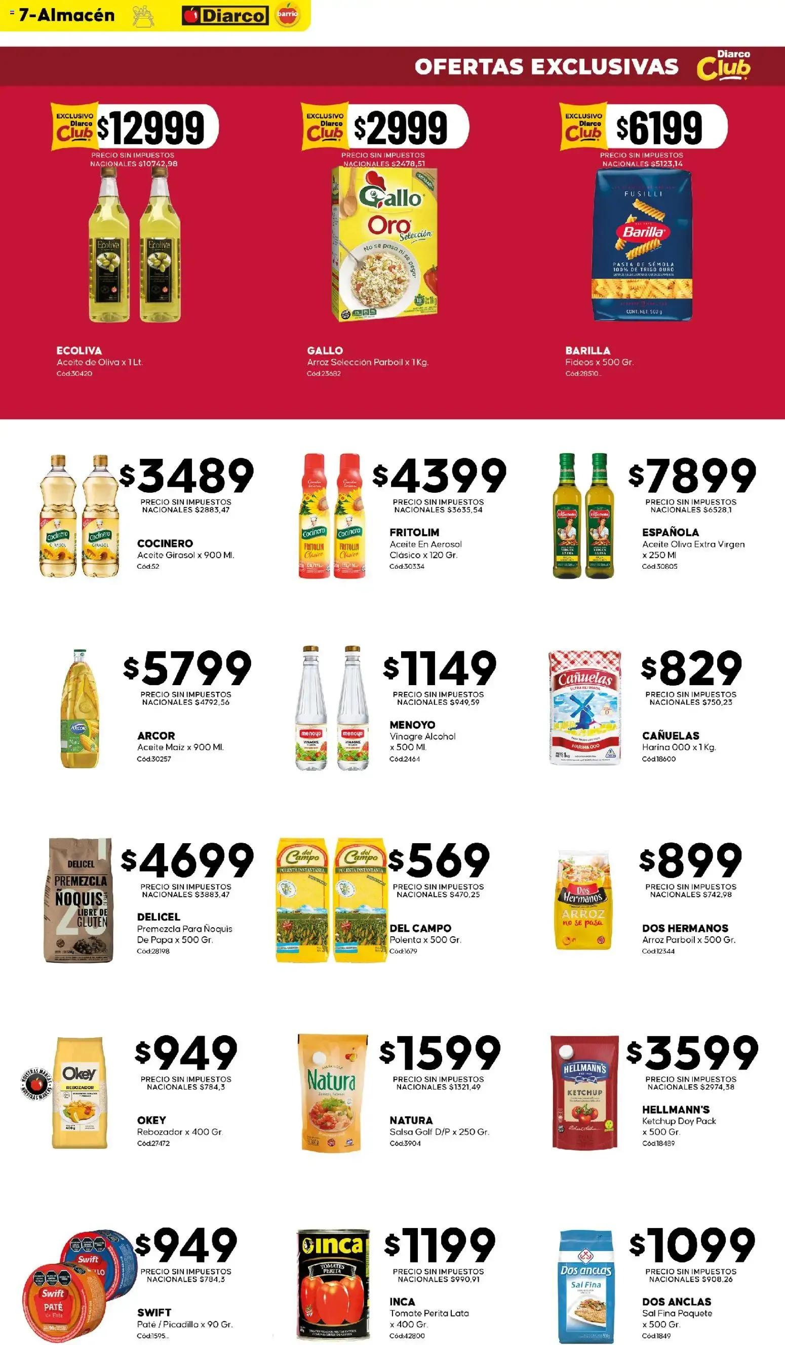 Ofertas de Diarco 14 de septiembre al 18 de septiembre 2026 - Página 7 del catálogo