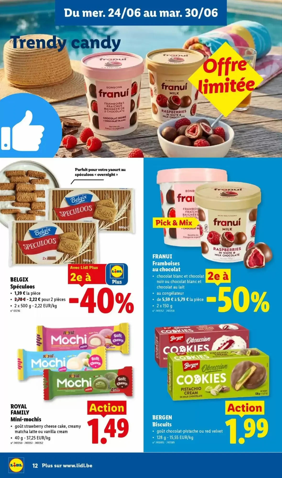N'économisez pas sur votre qualité de vie, mais sur vos courses. van 22 juni tot 27 juni 2026 - folder pagina 12