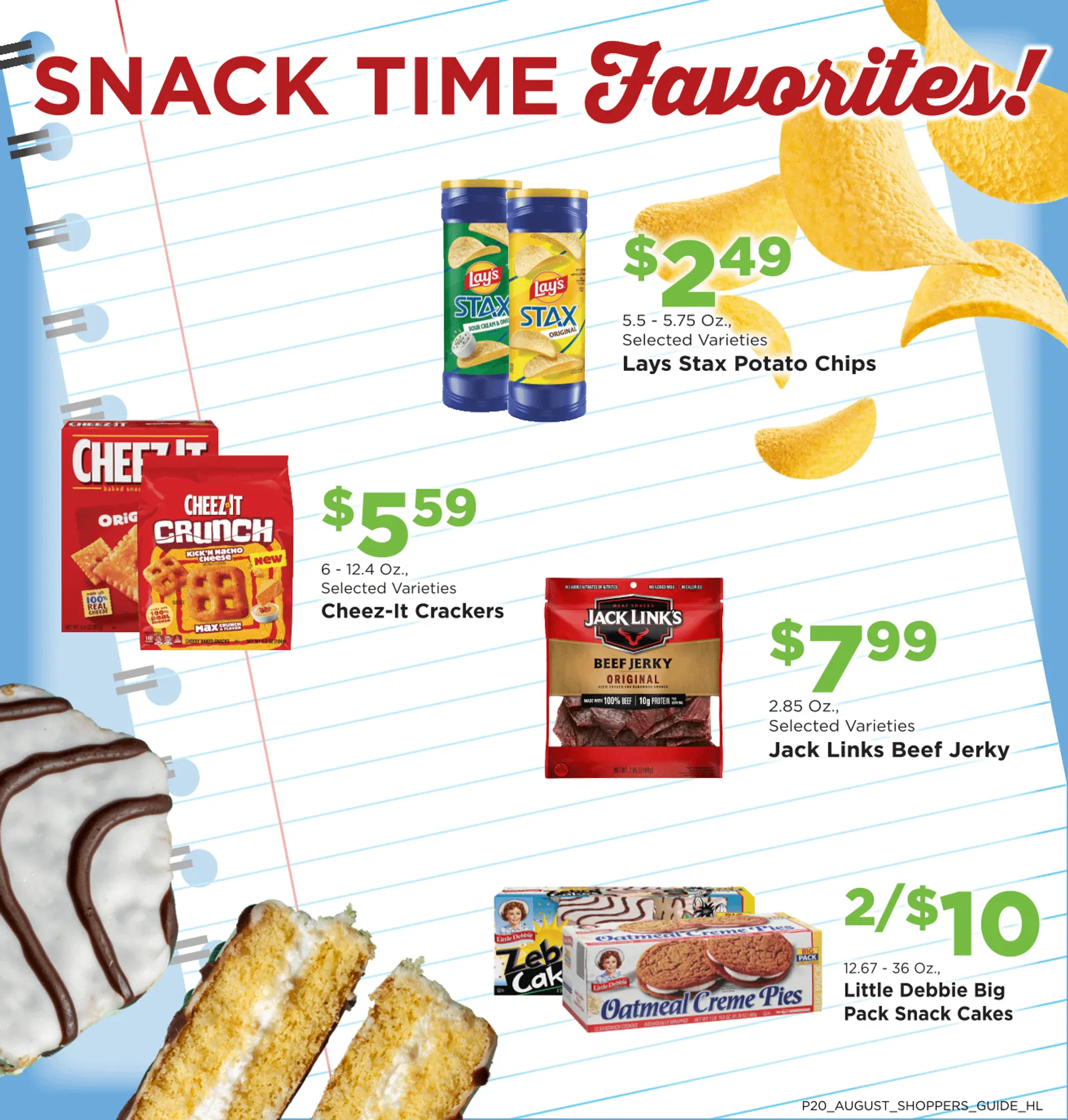Weekly ad Homeland Stores - Bring Savings Home Shopper's Guide: Back to School from August 1 to August 31 2026 - Page 20