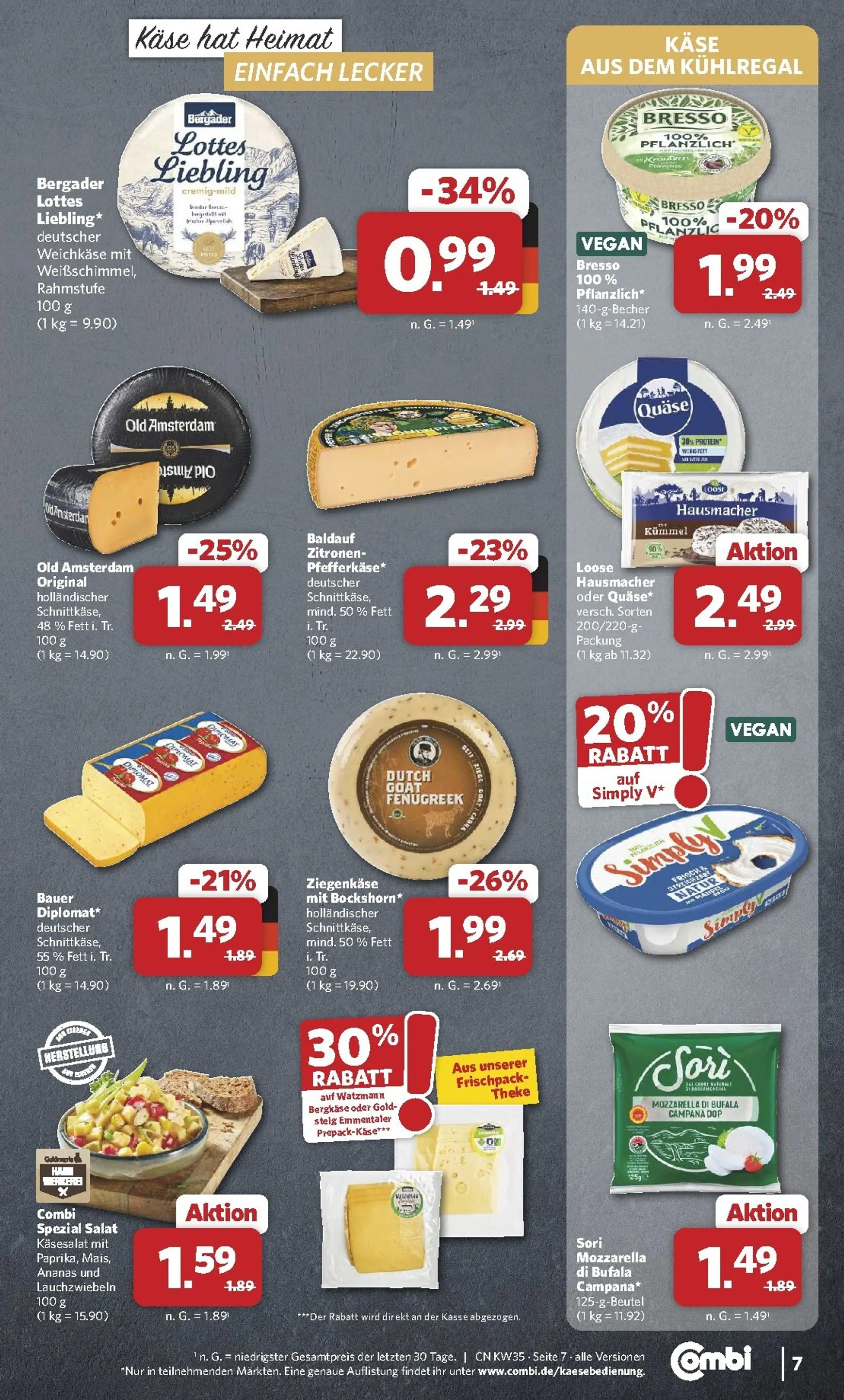 Combi Prospekt – von Montag 24.08.2026 bis Samstag 29.08.2026 von 24. August bis 29. August 2026 - Prospekt seite 7