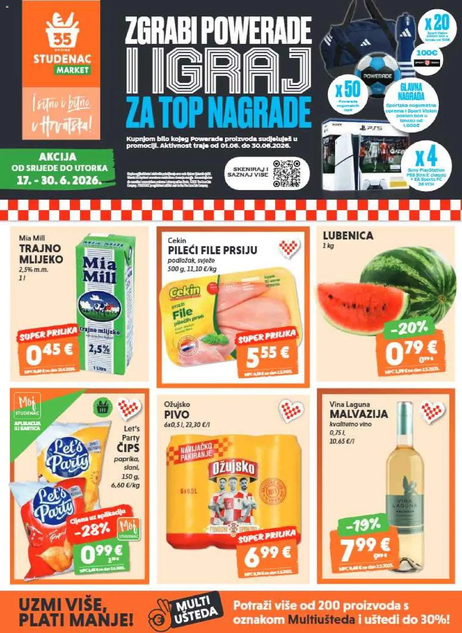 Katalog Studenac Katalog novi od 17.06.2026 na listanje > letak digitalni od 17. lipnja do 30. lipnja 2026. - Pregled Stranica 1